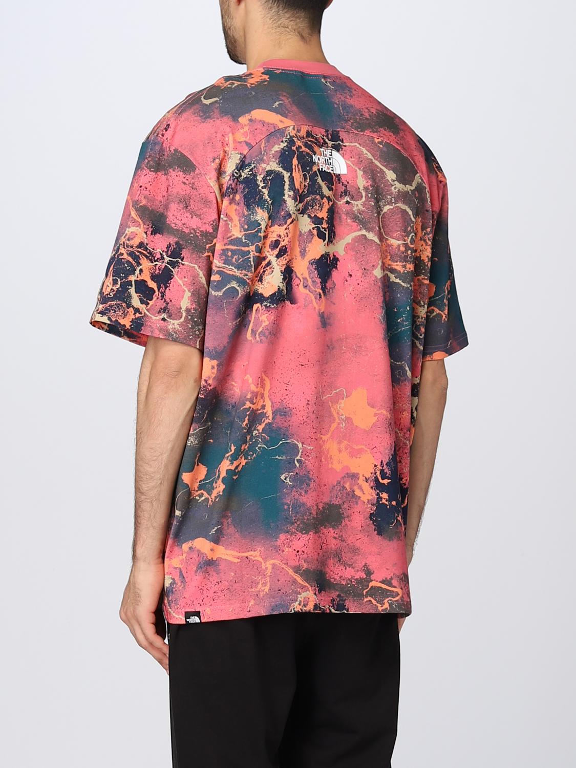 THE NORTH FACE T-SHIRT: Jacket men The North Face, Red - Img 3