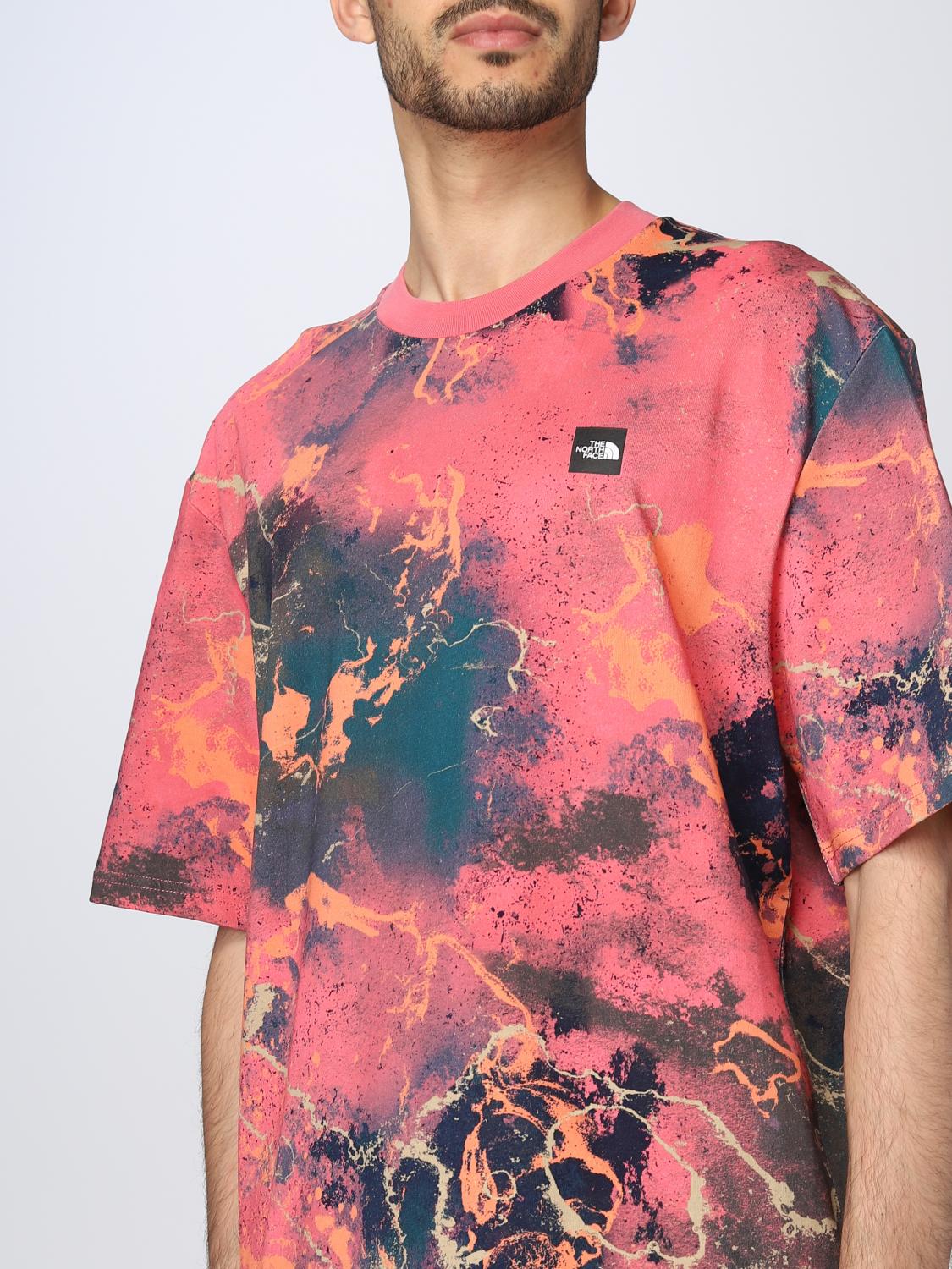 THE NORTH FACE T-SHIRT: Jacket men The North Face, Red - Img 4