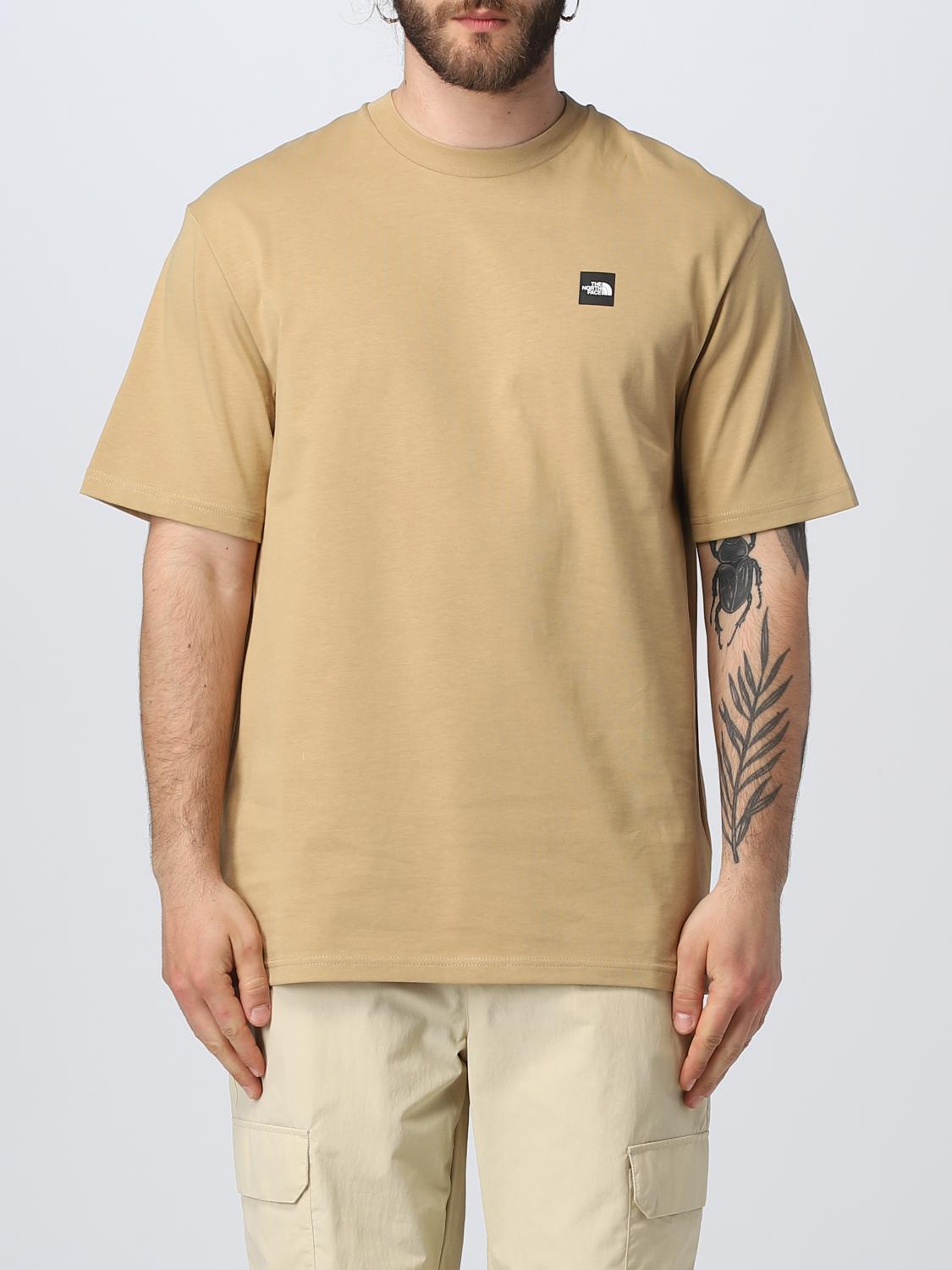 THE NORTH FACE T恤: 外套 男士 The North Face, 米色 - Img 1