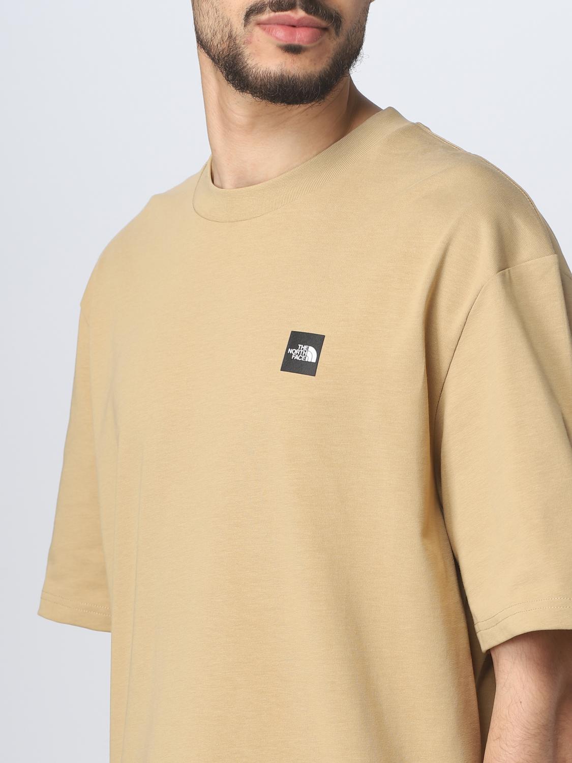 THE NORTH FACE T恤: 外套 男士 The North Face, 米色 - Img 4