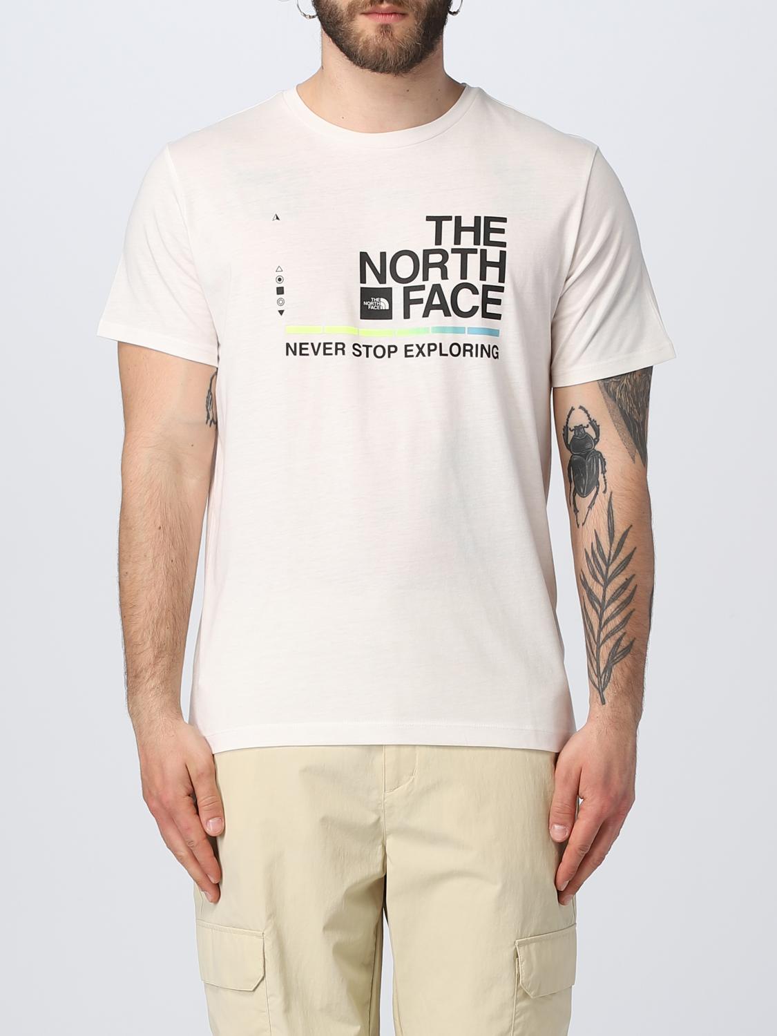THE NORTH FACE T-SHIRT: T-shirt homme The North Face, Blanc - Img 1