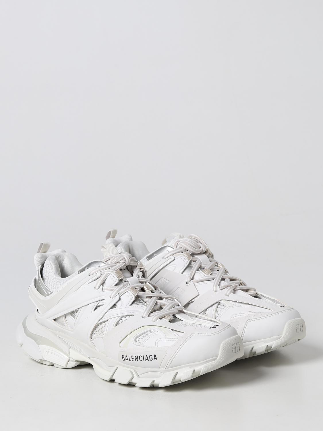 Balenciaga Track sneakers in mesh and synthetic leather - White