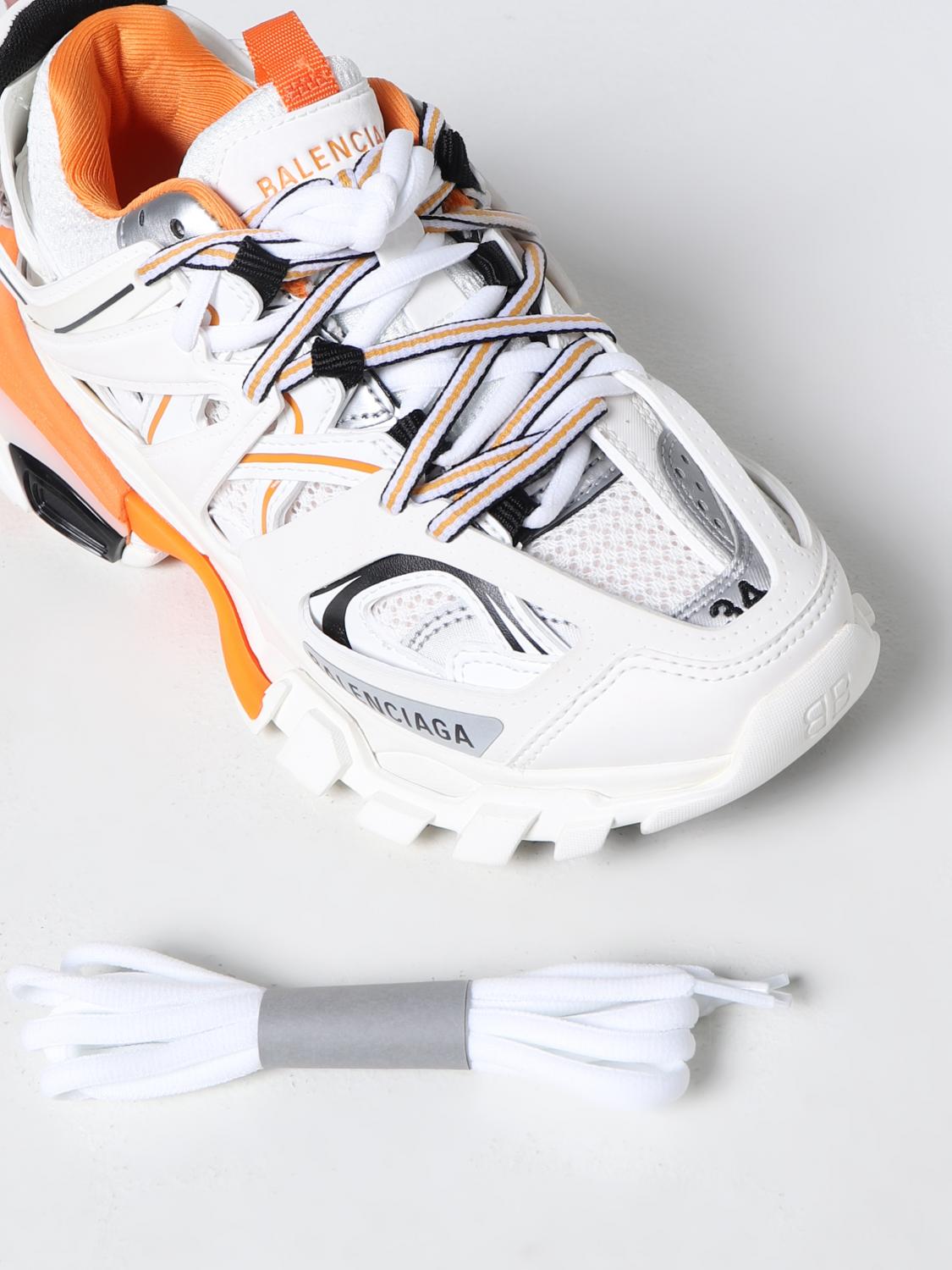 BALENCIAGA SNEAKERS: Balenciaga Track sneakers in mesh and rubber, Beige - Img 4