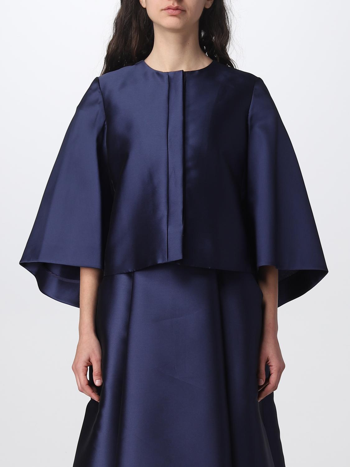 ALBERTA FERRETTI JACKET: Blazer woman Alberta Ferretti, Blue - Img 1