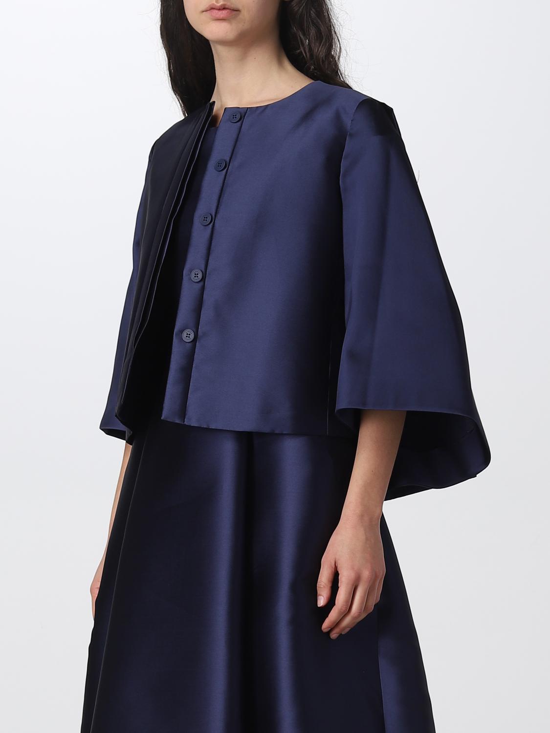 ALBERTA FERRETTI JACKET: Blazer woman Alberta Ferretti, Blue - Img 4