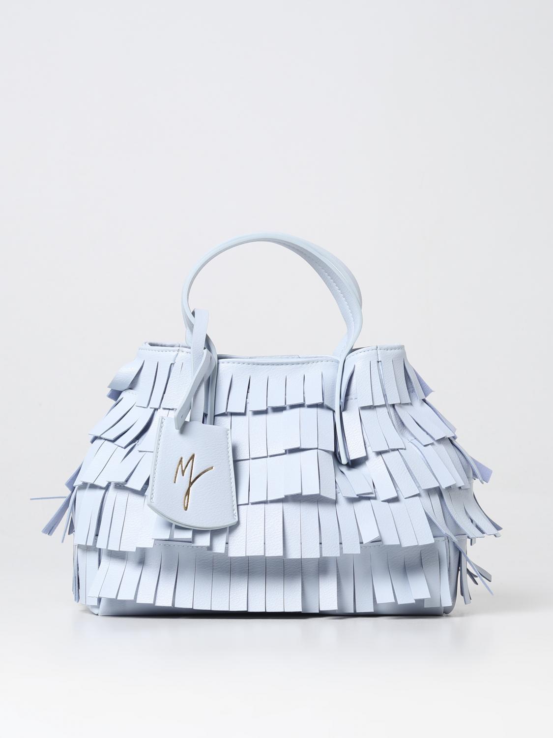 MANILA GRACE BORSA A SPALLA: Borsa a spalla donna Manila Grace, Azzurro - Img 1
