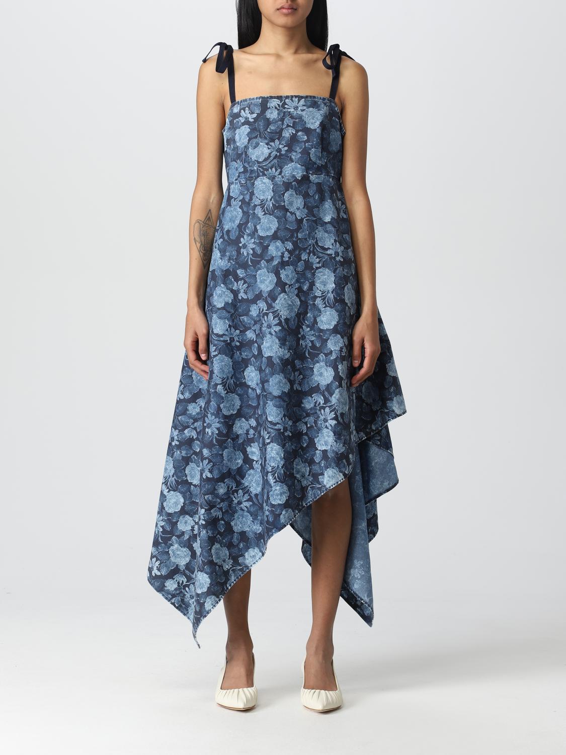 Manila Grace Dress woman - Blue | A030D2 | GIGLIO.COM