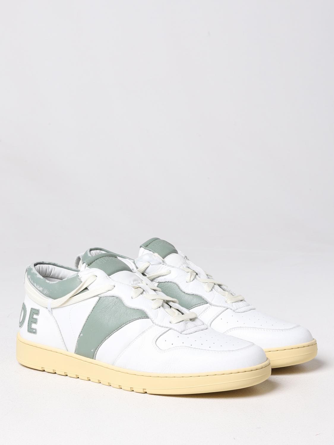 RHUDE BASKETS: Baskets homme Rhude, Vert - Img 2