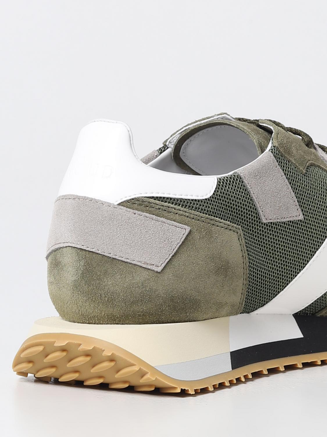 GHOUD SNEAKERS: Sneakers Rush Low Ghoud in suede e mesh, Verde - Img 3