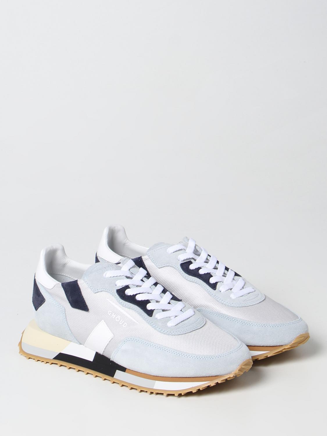 GHOUD SNEAKERS: Sneakers Rush Low Ghoud in suede e mesh, Avion - Img 2