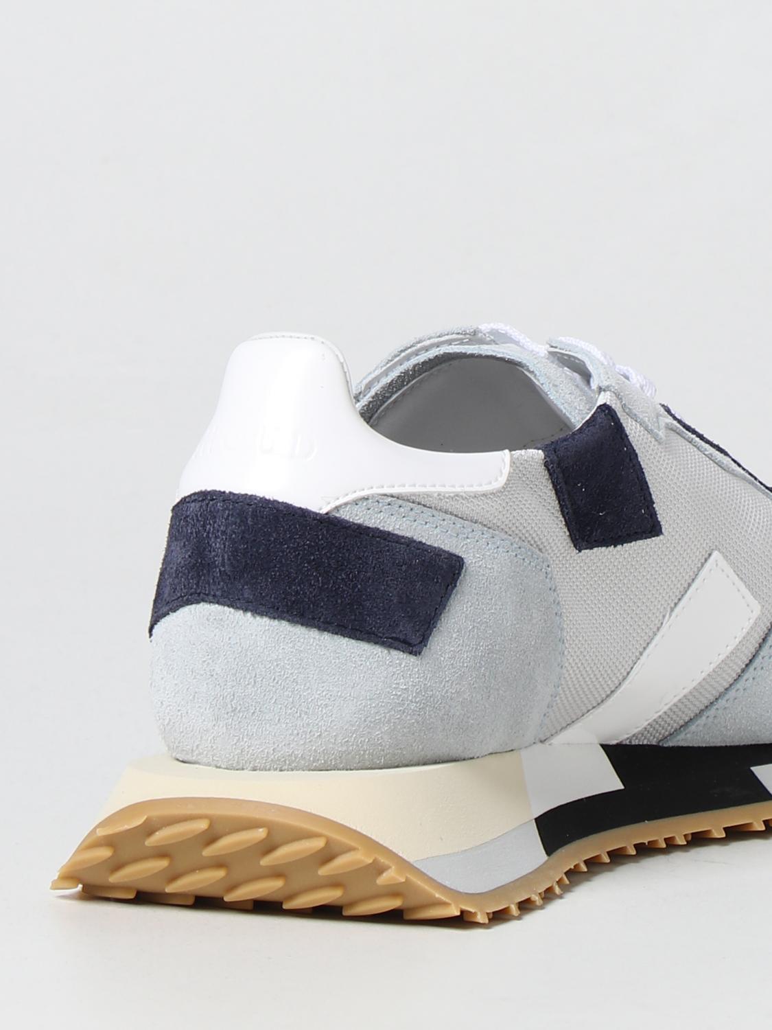 GHOUD SNEAKERS: Sneakers Rush Low Ghoud in suede e mesh, Avion - Img 3