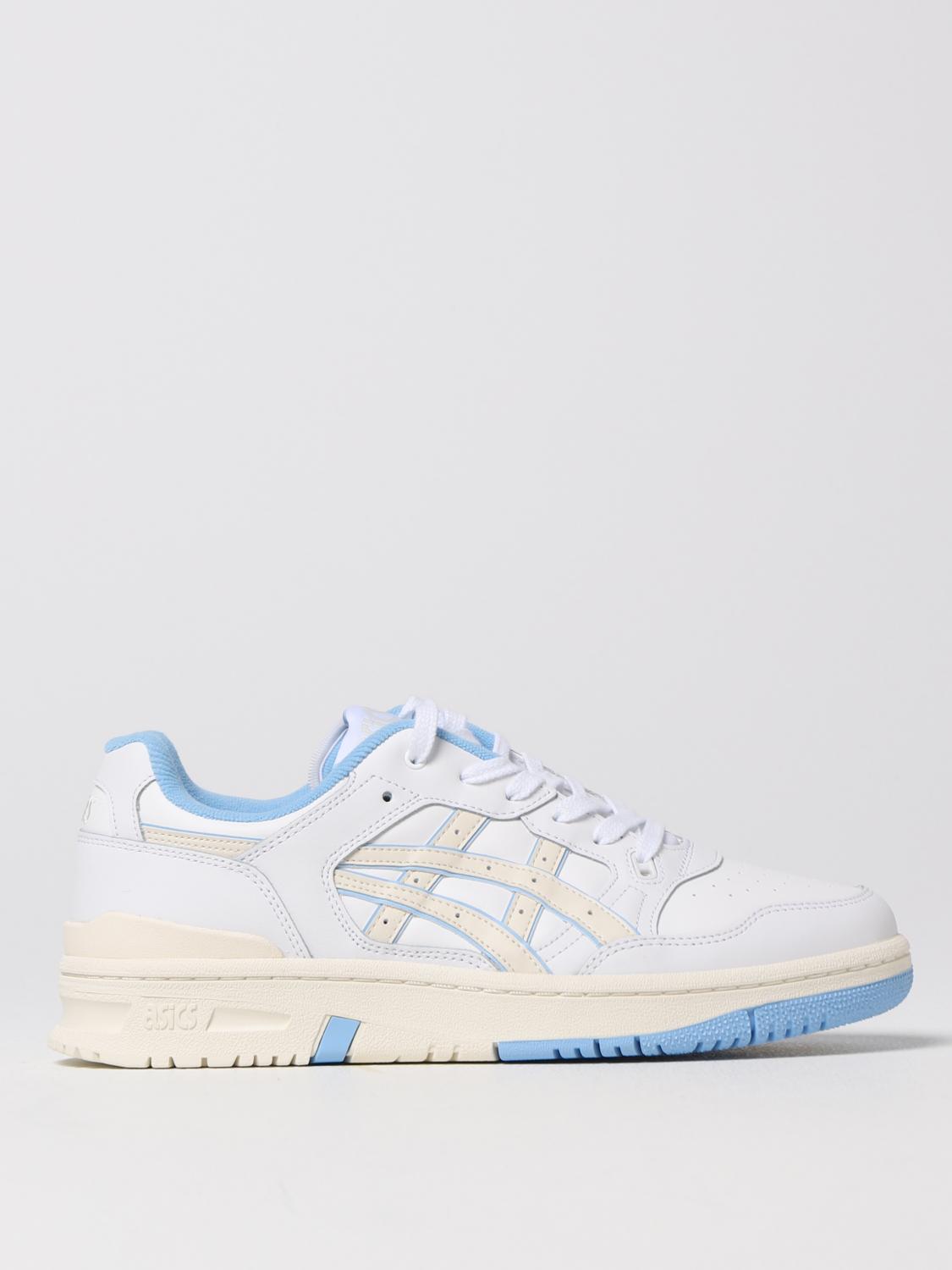 ASICS SNEAKERS: Sneakers EX89 Asics in pelle sintetica, Azzurro - Img 1
