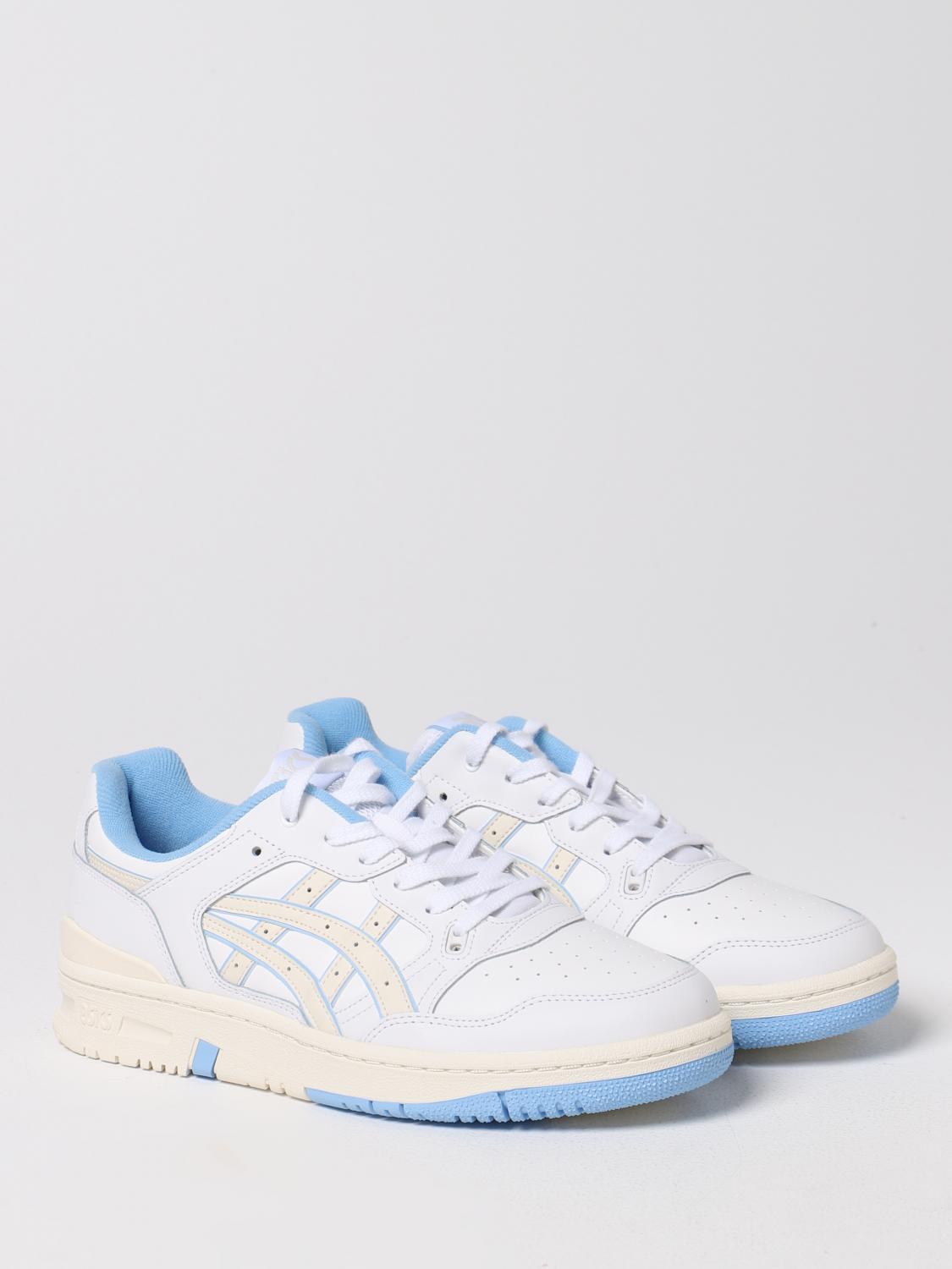 ASICS SNEAKERS: Sneakers EX89 Asics in pelle sintetica, Azzurro - Img 2