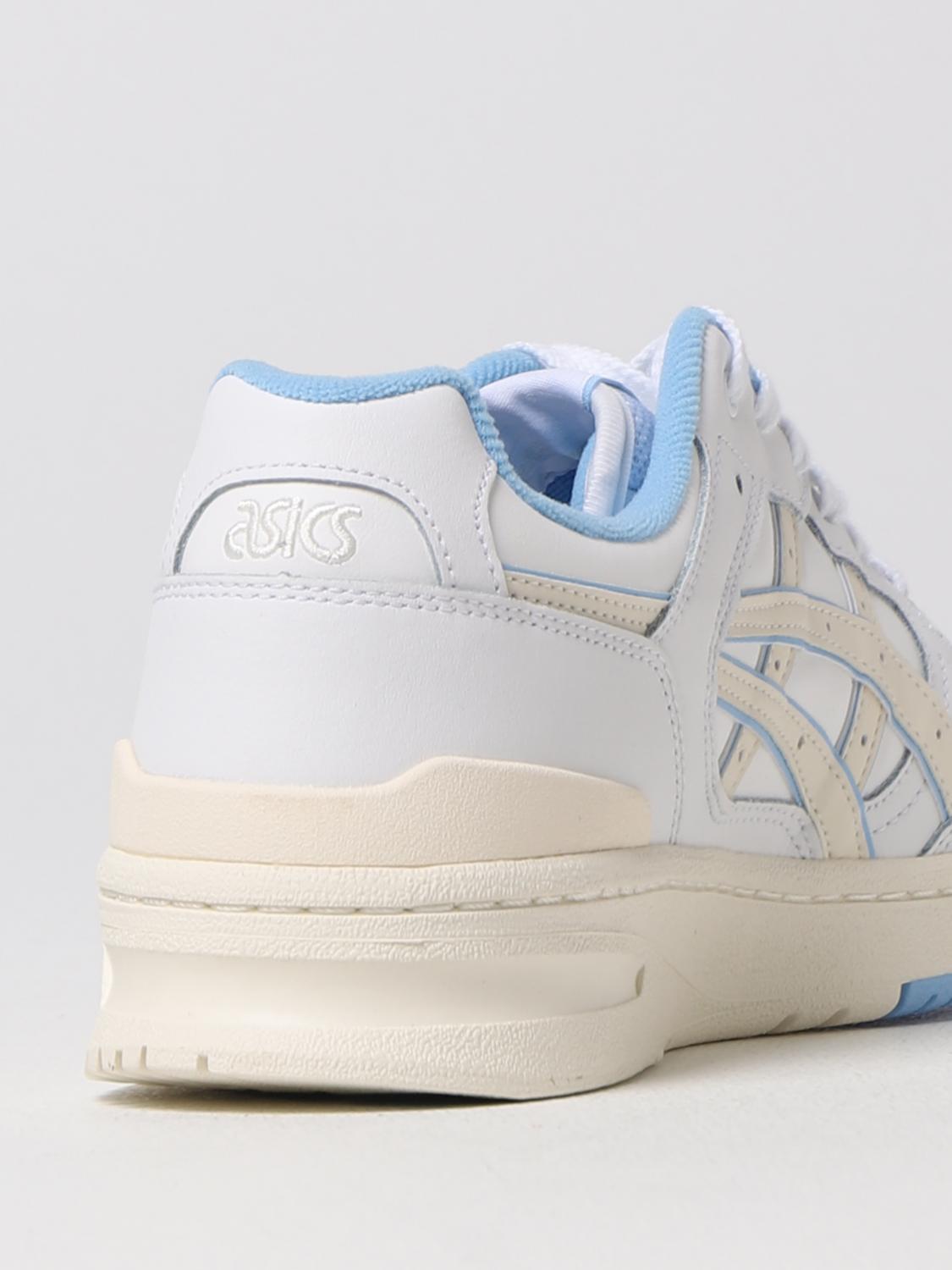 ASICS SNEAKERS: Sneakers EX89 Asics in pelle sintetica, Azzurro - Img 3