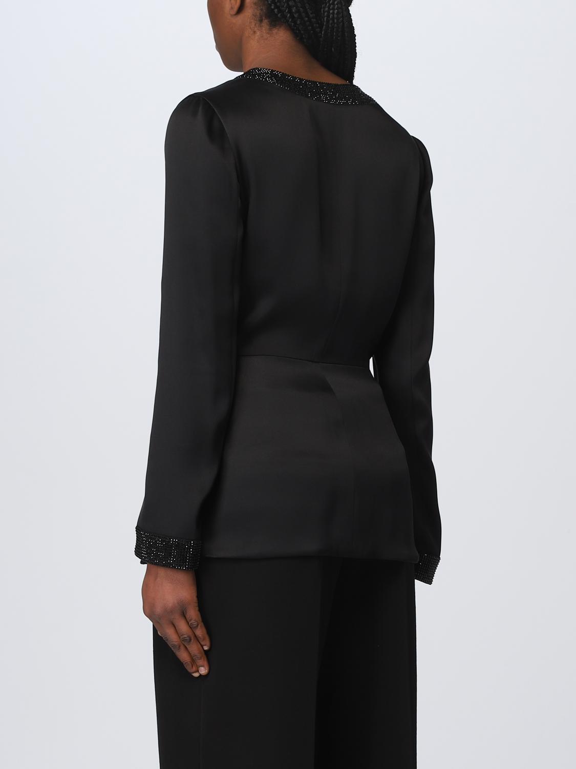 GIORGIO ARMANI BLAZER: Blazer donna Giorgio Armani, Nero - Img 3