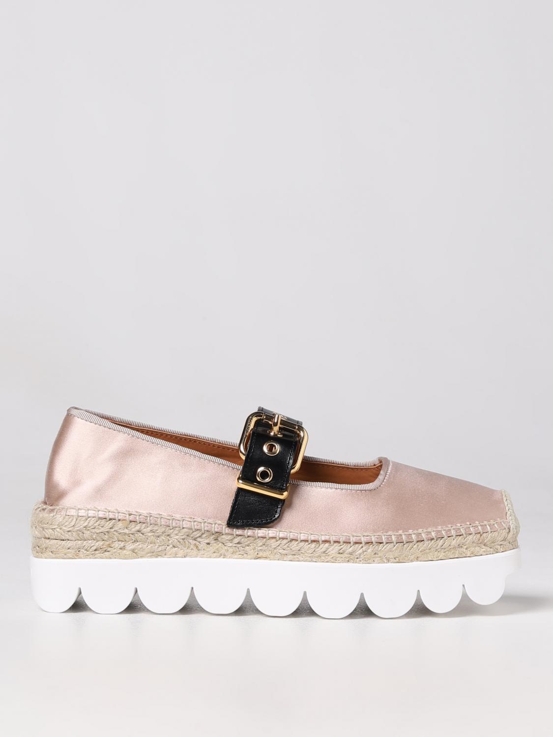 フラットシューズ MARNI Woman Espadrilles Pink MJMS006406P5125 00C24 Marni Outlet: espadrilles in canvas - Pink | Marni