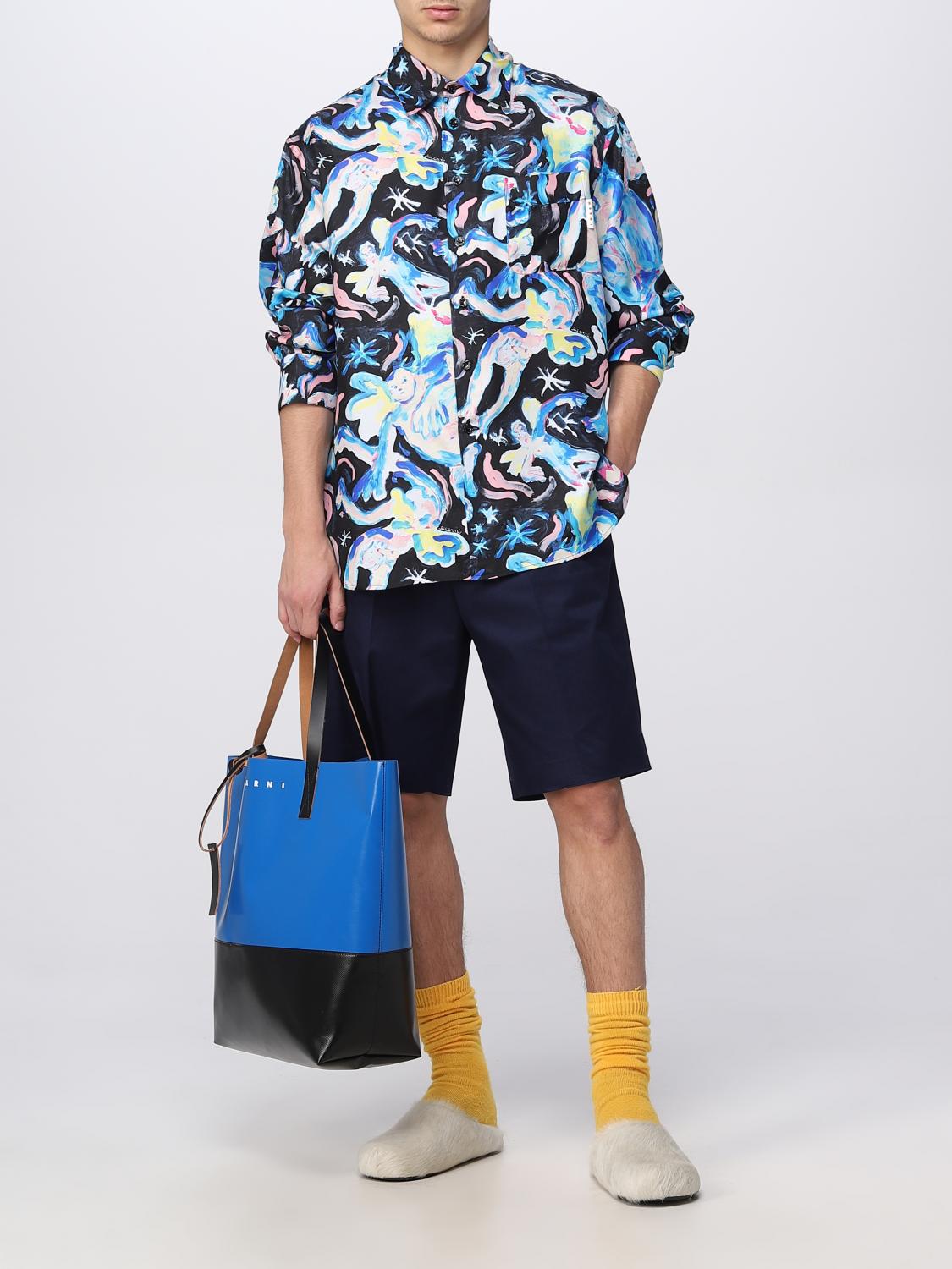 MARNI BORSA: Borsa Tribeca Marni in PVC, Fantasia - Img 2