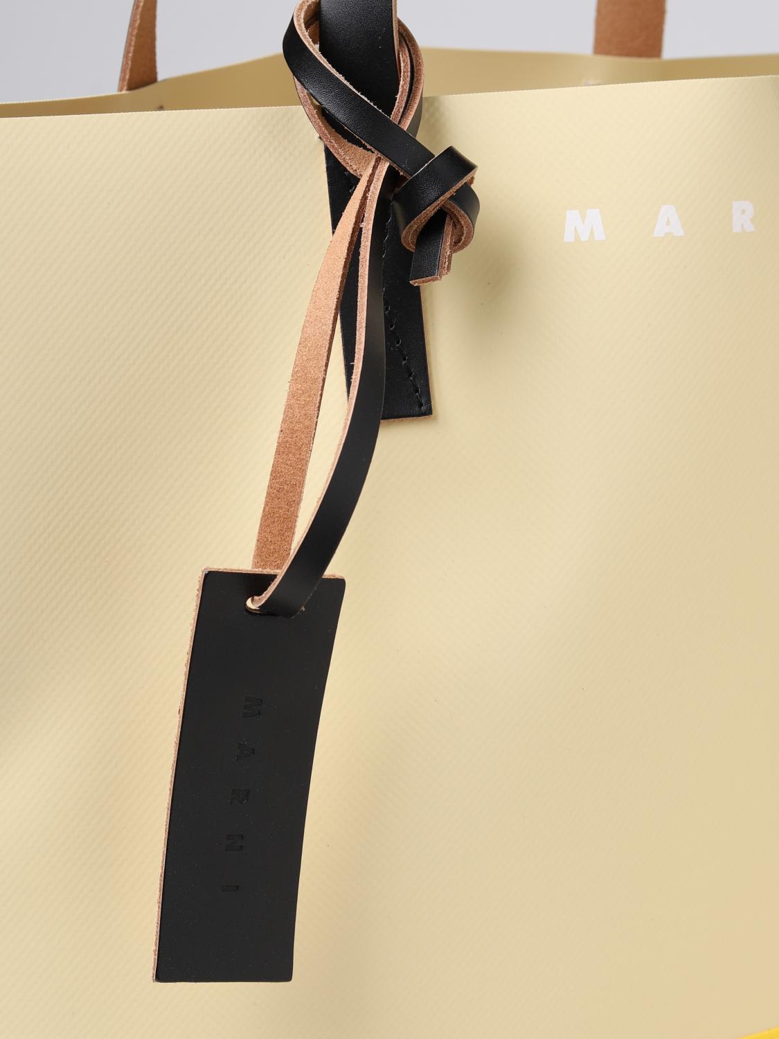 MARNI BORSA: Borsa Tribeca Marni in PVC, Rosso - Img 4