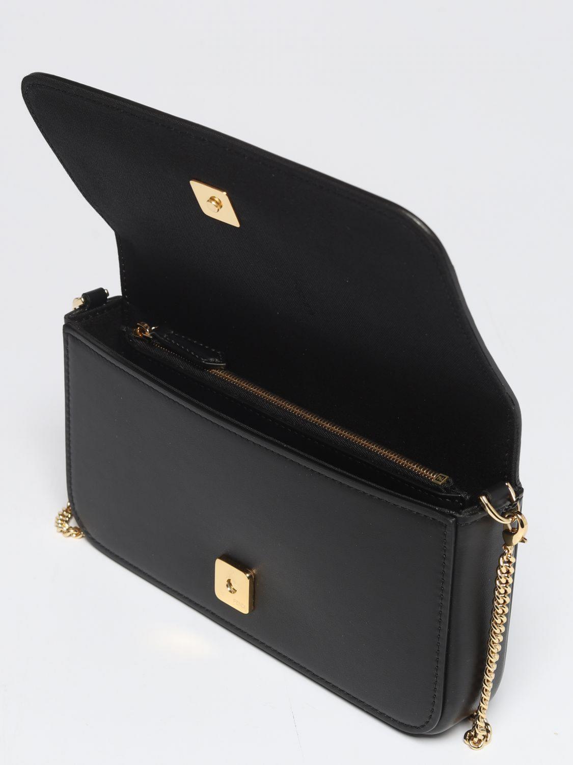 FENDI MINITASCHE: Schultertasche damen Fendi, Schwarz - Img 5