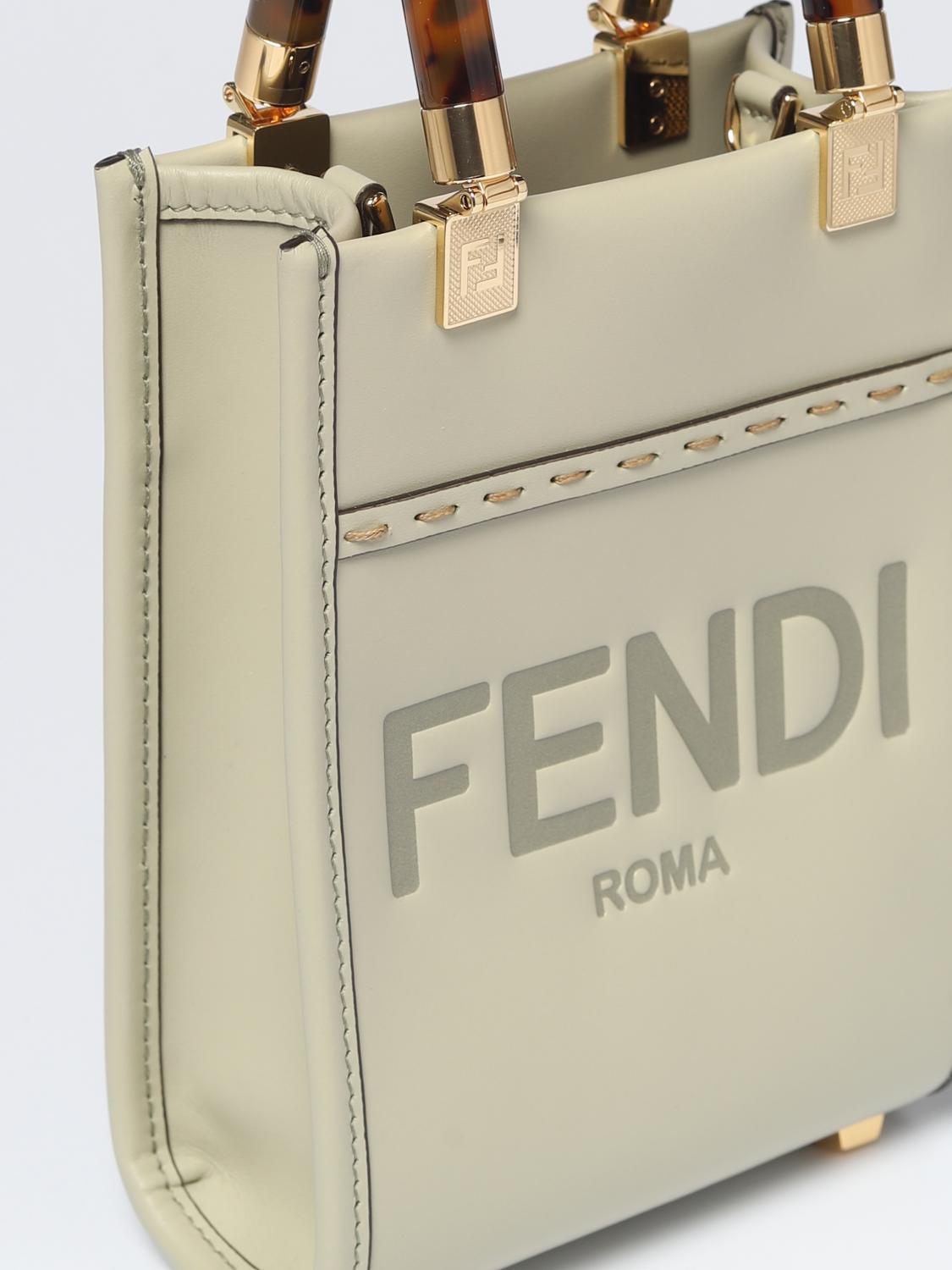 FENDI 迷你包: 肩包 女士 Fendi, 绿色 - Img 4