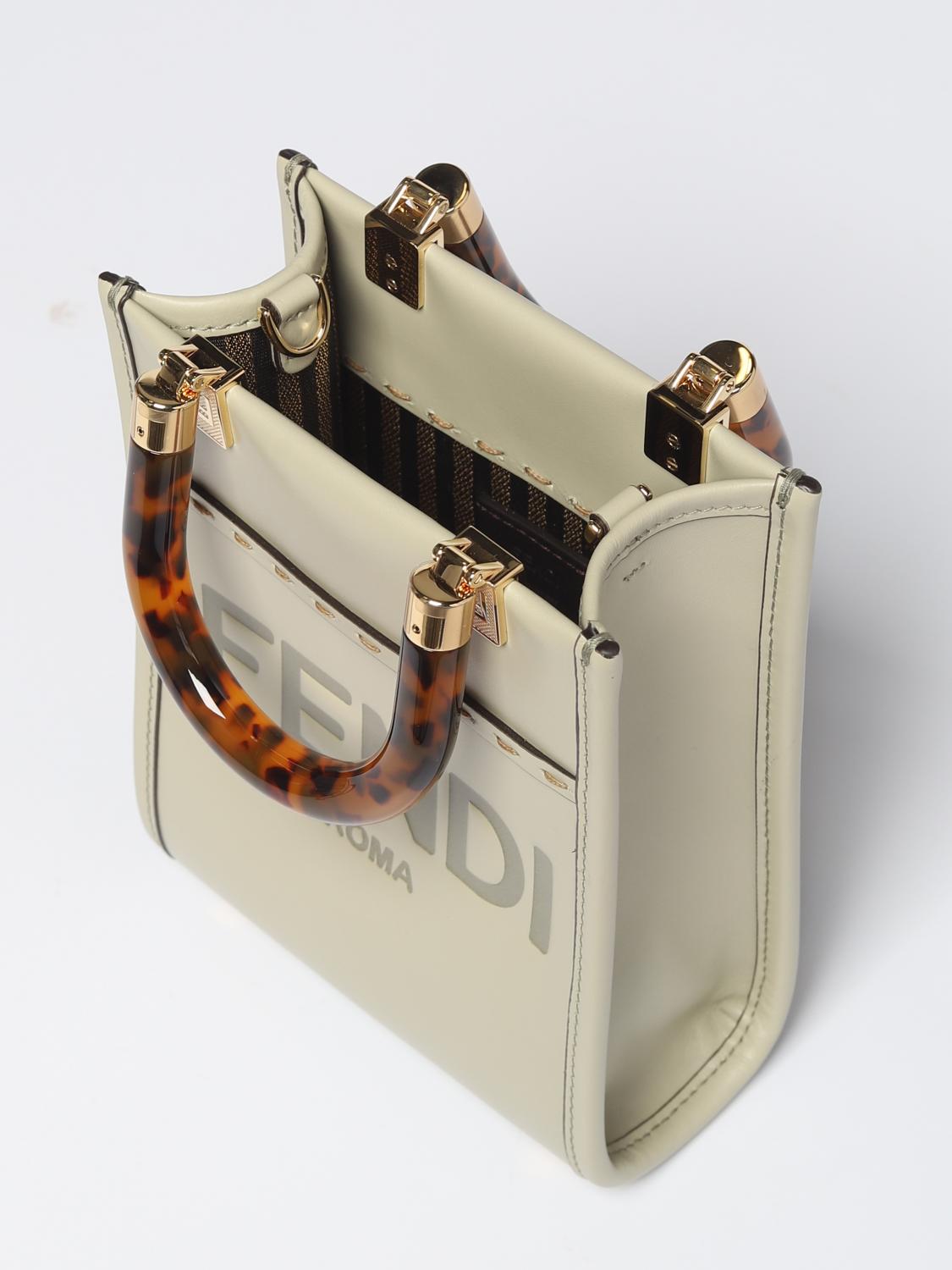 FENDI 迷你包: 肩包 女士 Fendi, 绿色 - Img 5