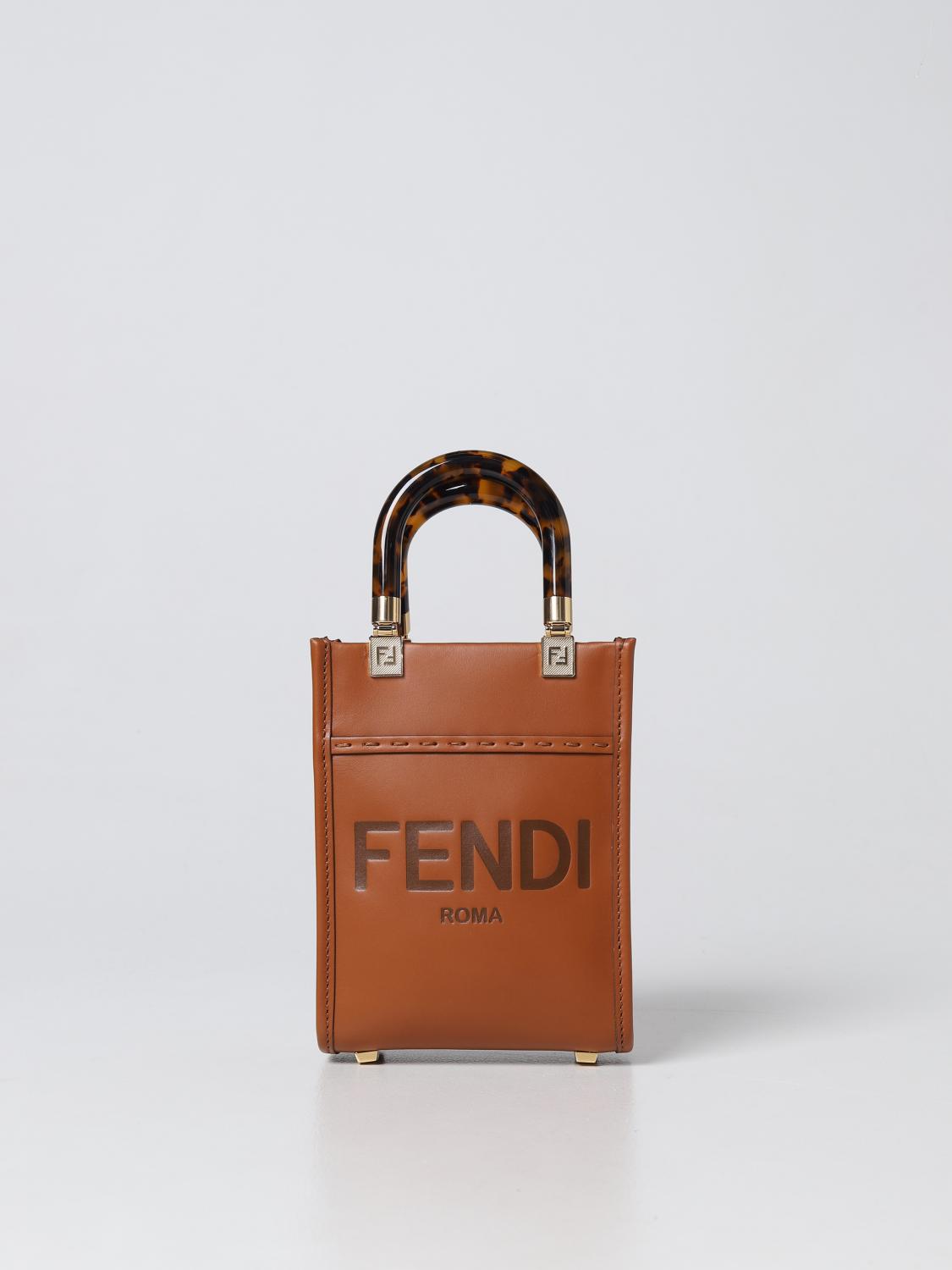 FENDI MINI BOLSO: Bolso de hombro mujer Fendi, Cuero - Img 1