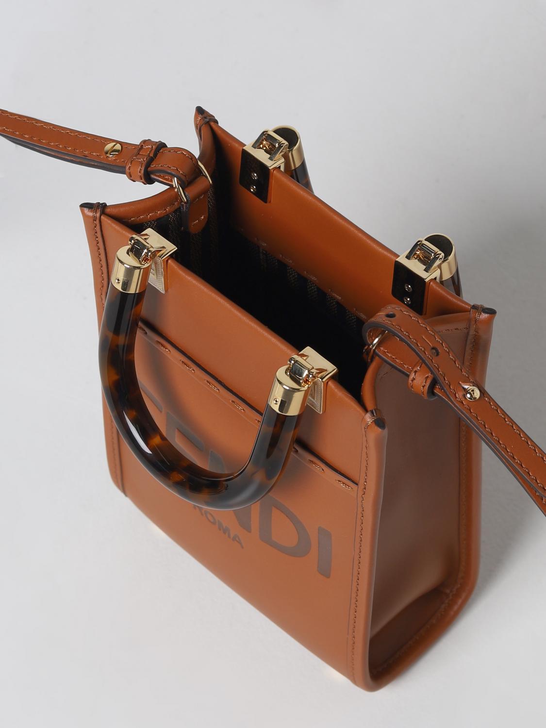 FENDI MINI BOLSO: Bolso de hombro mujer Fendi, Cuero - Img 4