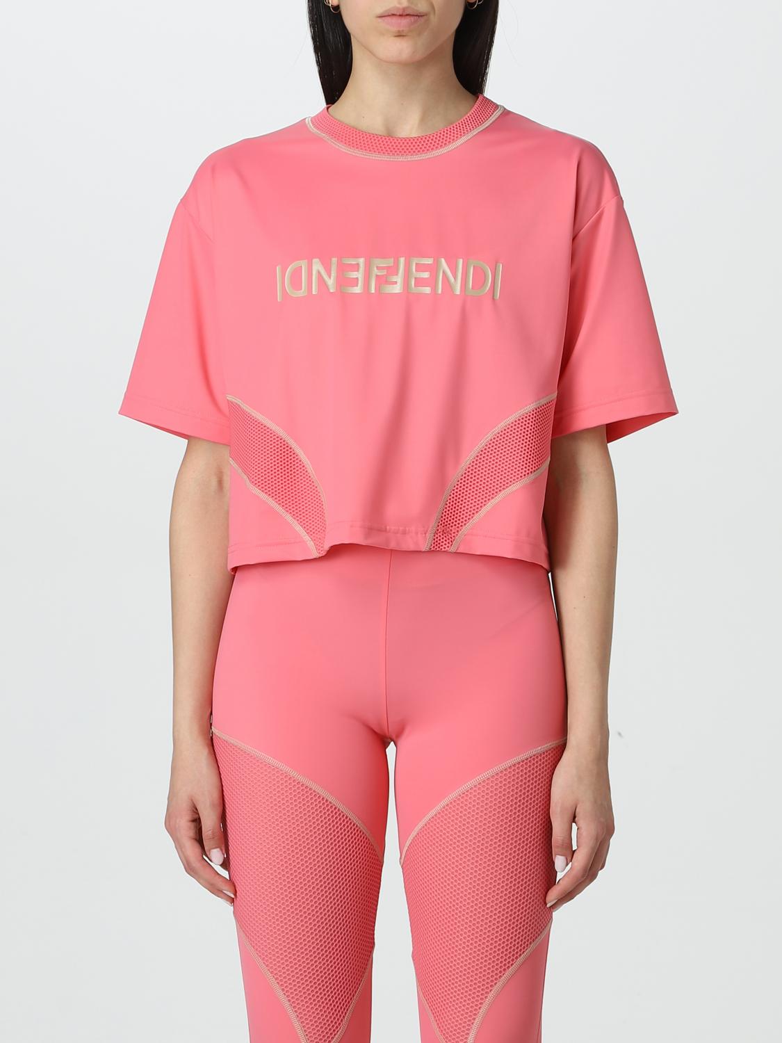 Fendi - Woman - Pink - T-shirt main image 1