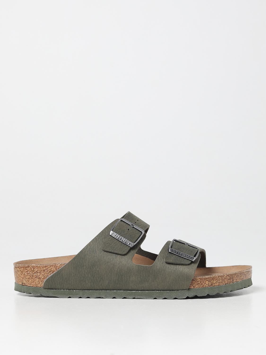 Birkenstock Men\'s Shoes in Olive Green/Gray Birkenstock Men main image 2