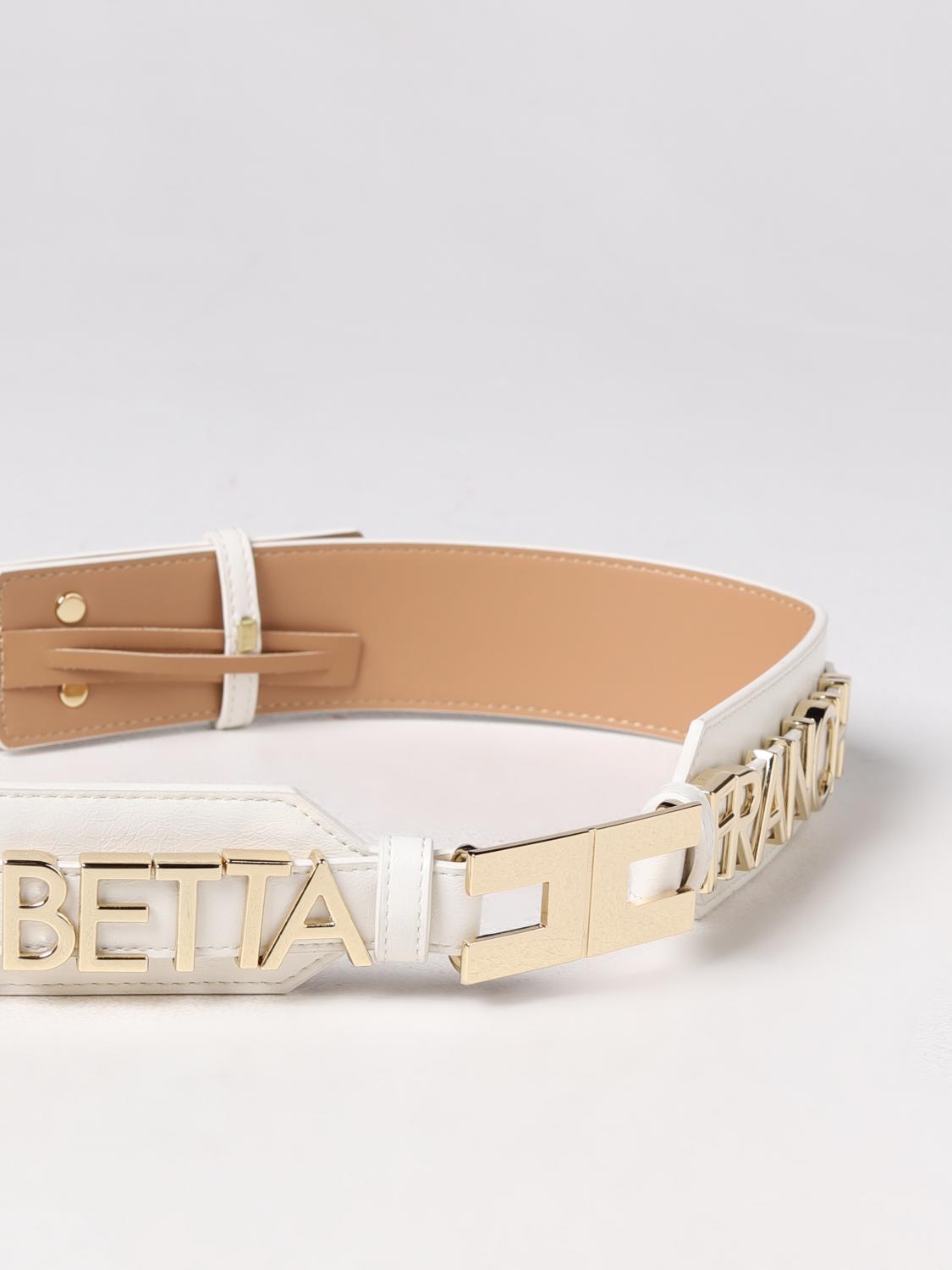 ELISABETTA FRANCHI CINTURÓN: Cinturón mujer Elisabetta Franchi, Mantequilla - Img 2