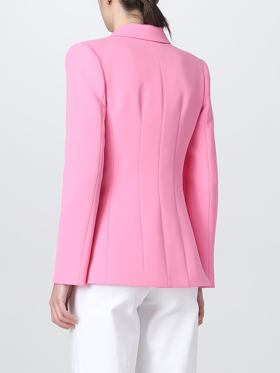 ELISABETTA FRANCHI AMERICANA: Americana mujer Elisabetta Franchi, Rosa - Img 3