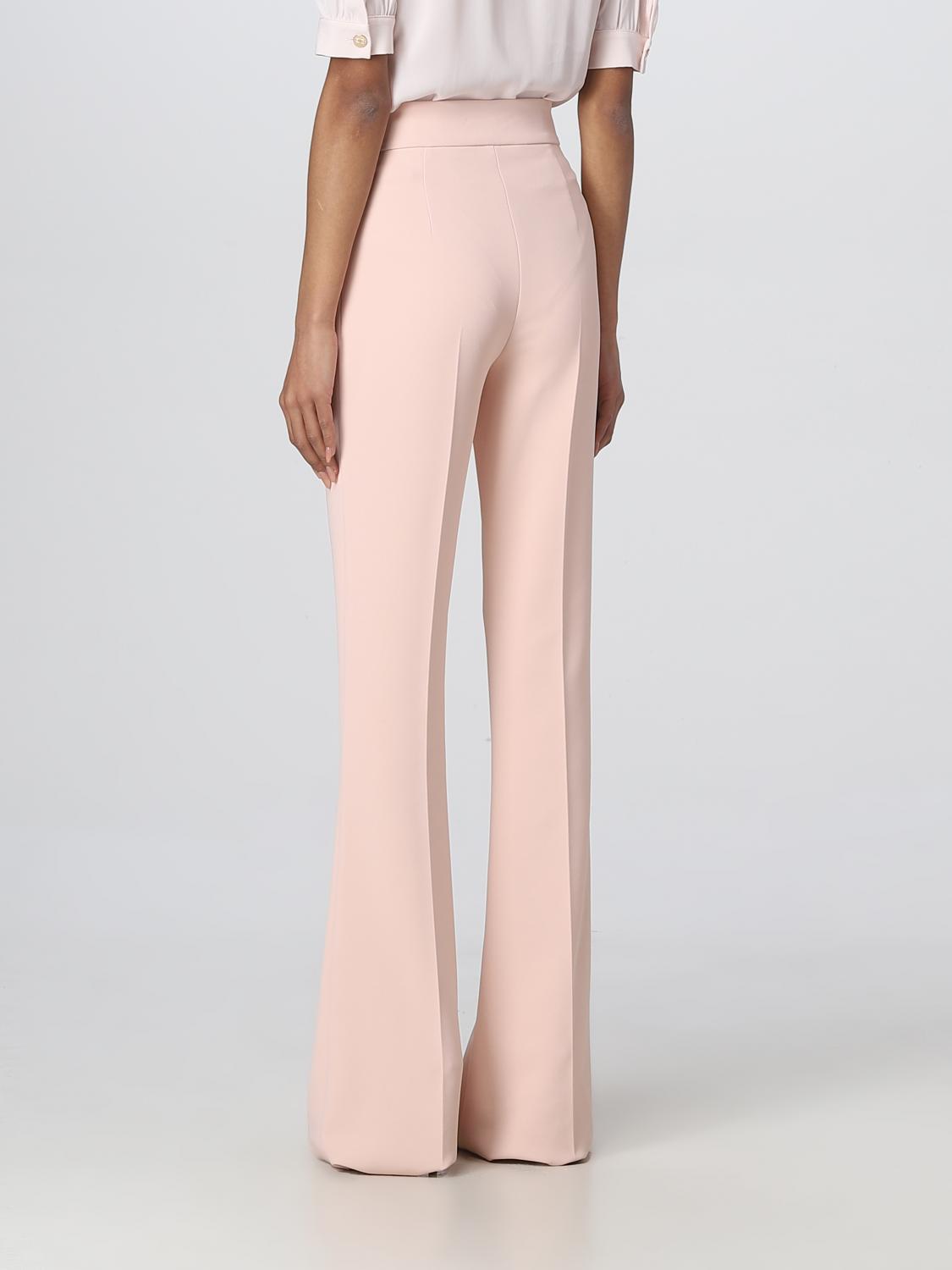 ELISABETTA FRANCHI PANTALONES: Pantalón mujer Elisabetta Franchi, Rosa Pálido - Img 3