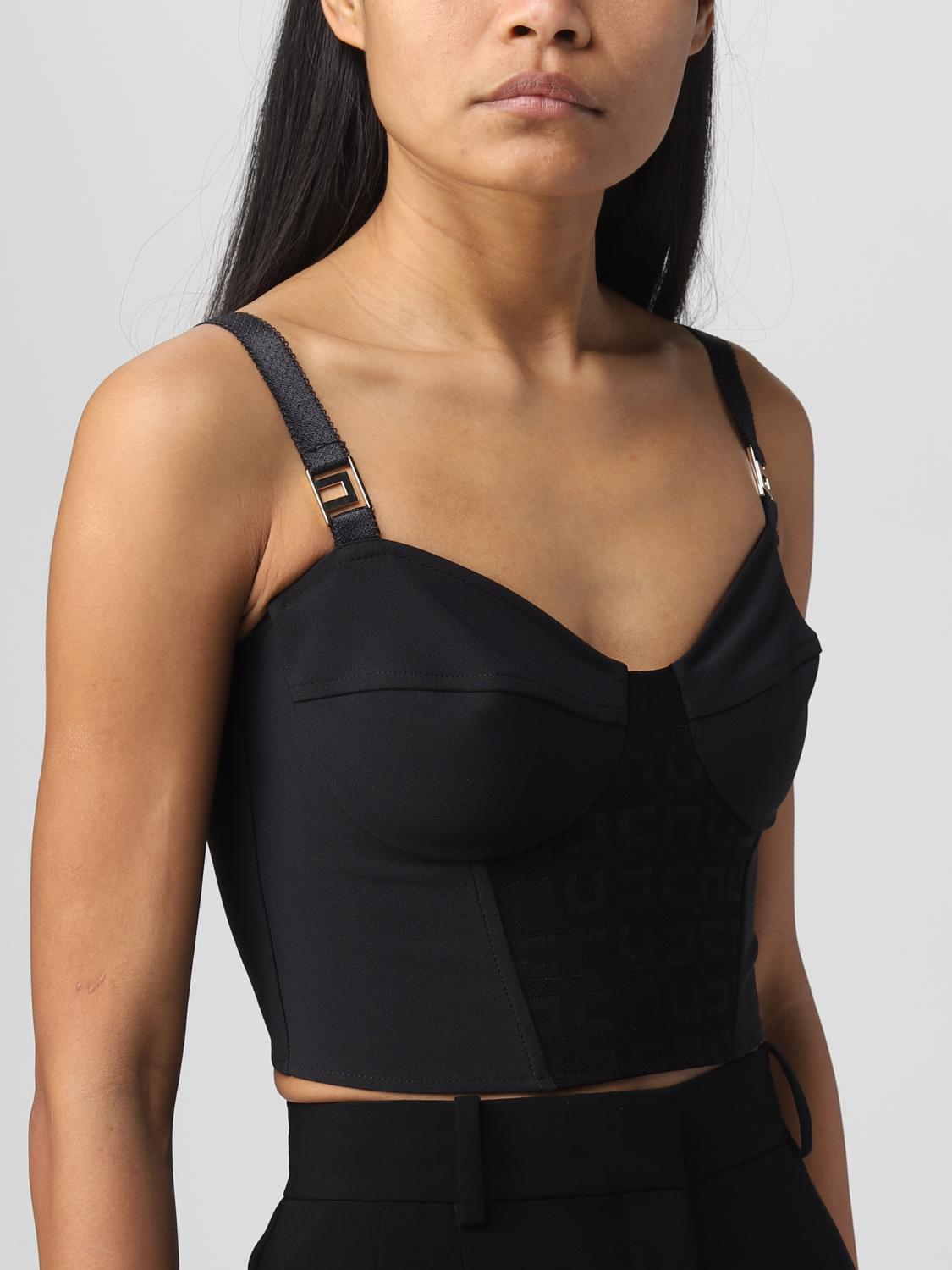 ELISABETTA FRANCHI TOP: Top damen Elisabetta Franchi, Schwarz - Img 3