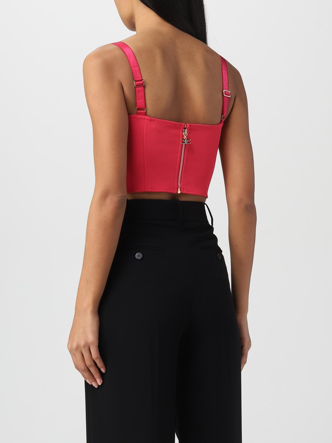 ELISABETTA FRANCHI TOP: Top e bluse donna Elisabetta Franchi, Fuxia - Img 2
