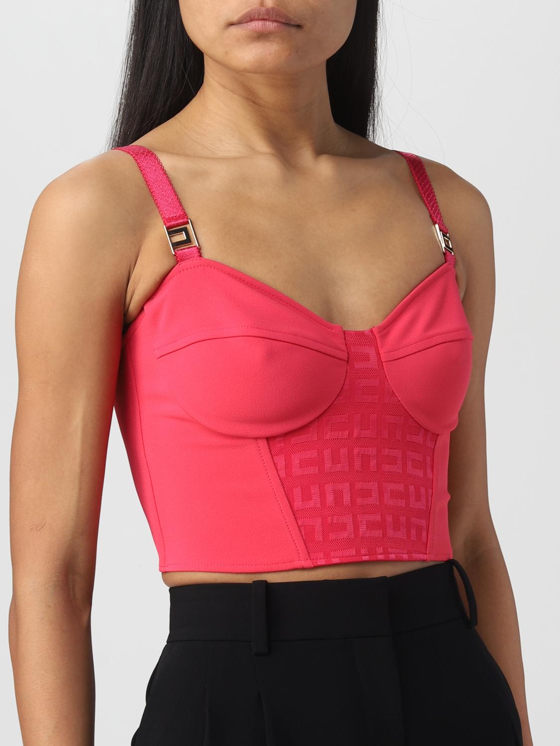 ELISABETTA FRANCHI TOP: Top e bluse donna Elisabetta Franchi, Fuxia - Img 3