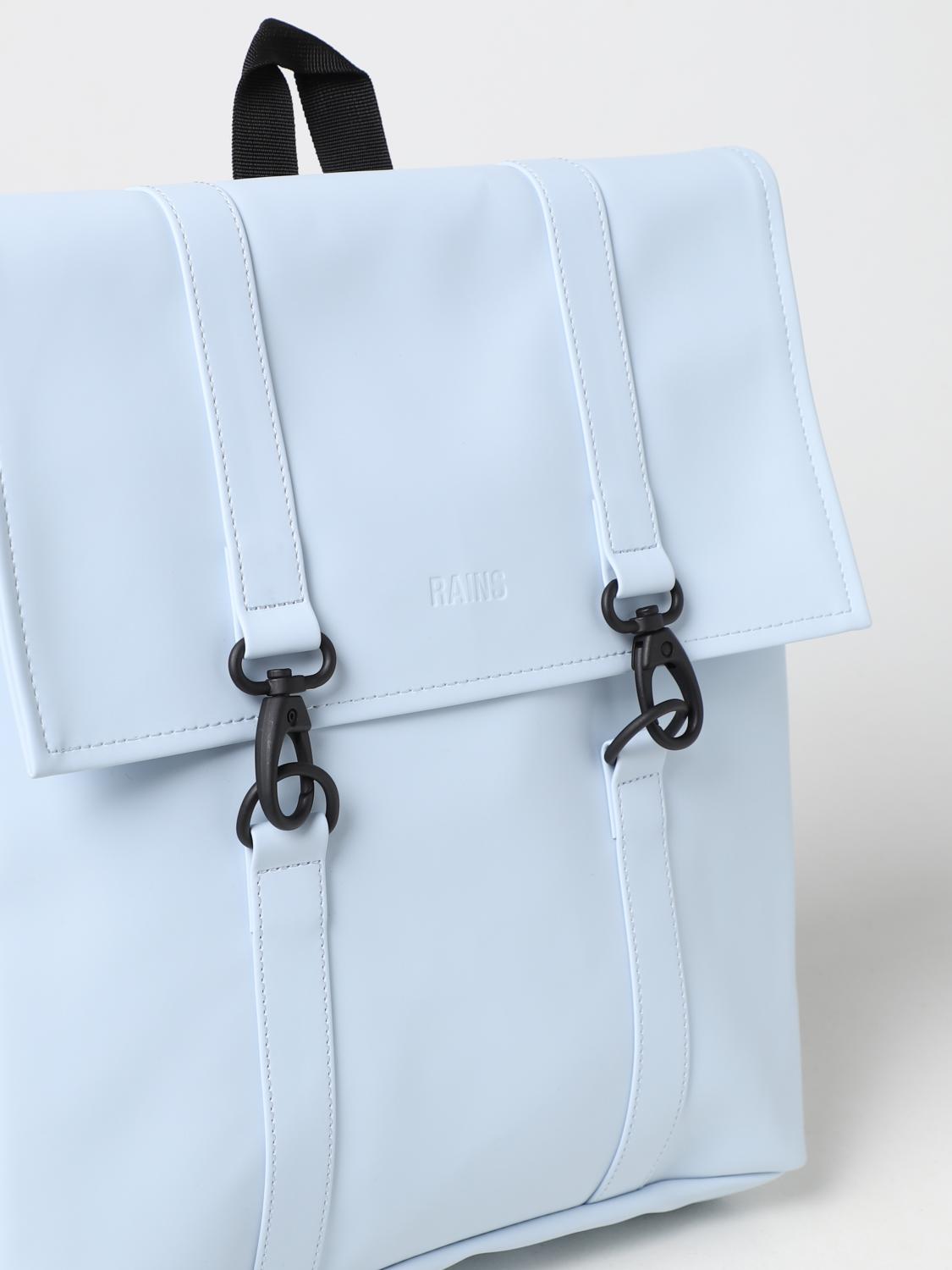 RAINS BACKPACK: Shoulder bag woman Rains, Sky Blue - Img 4