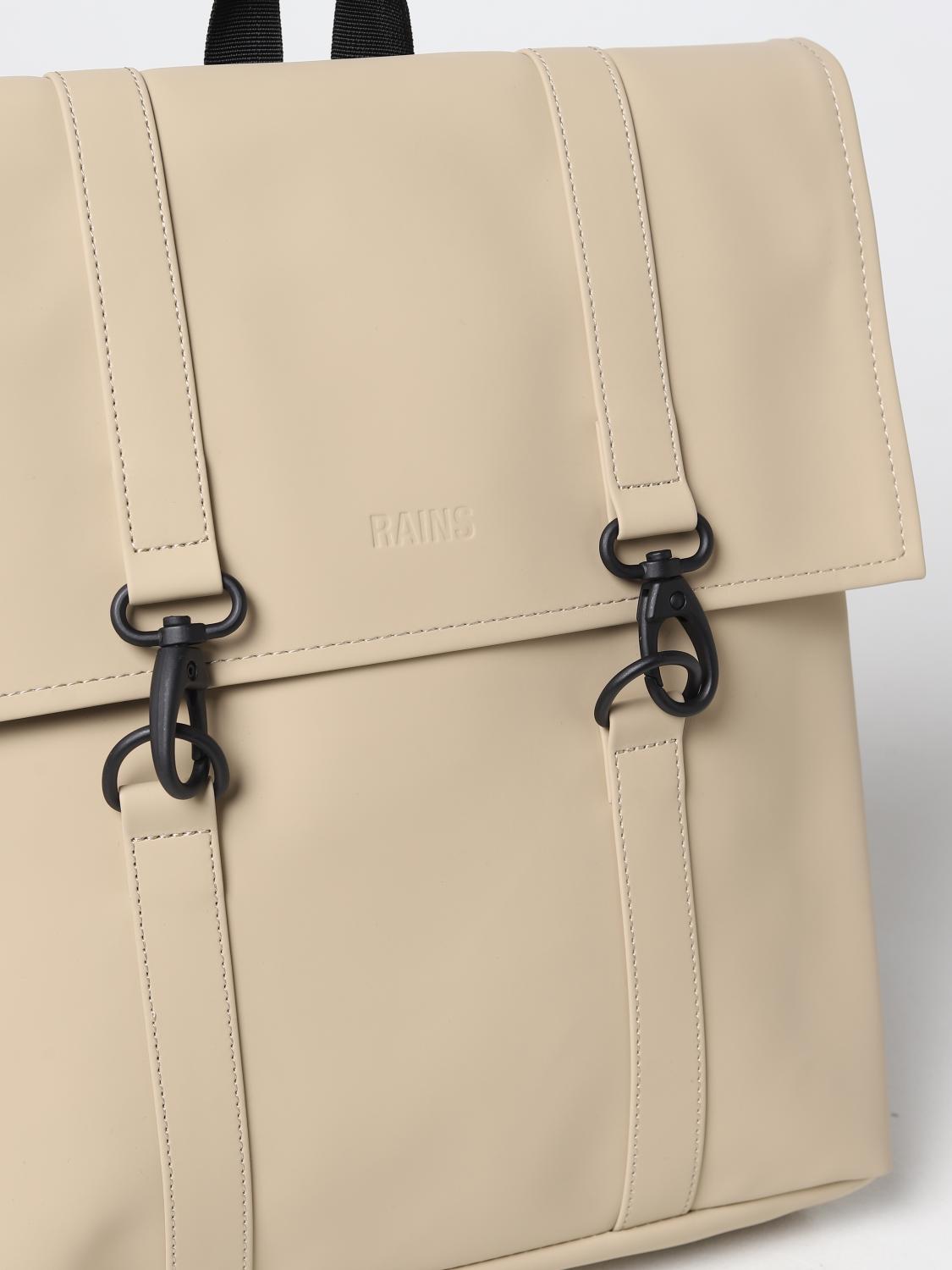 RAINS ZAINO: Zaino MSN Rains in gomma impermeabile, Sabbia - Img 3