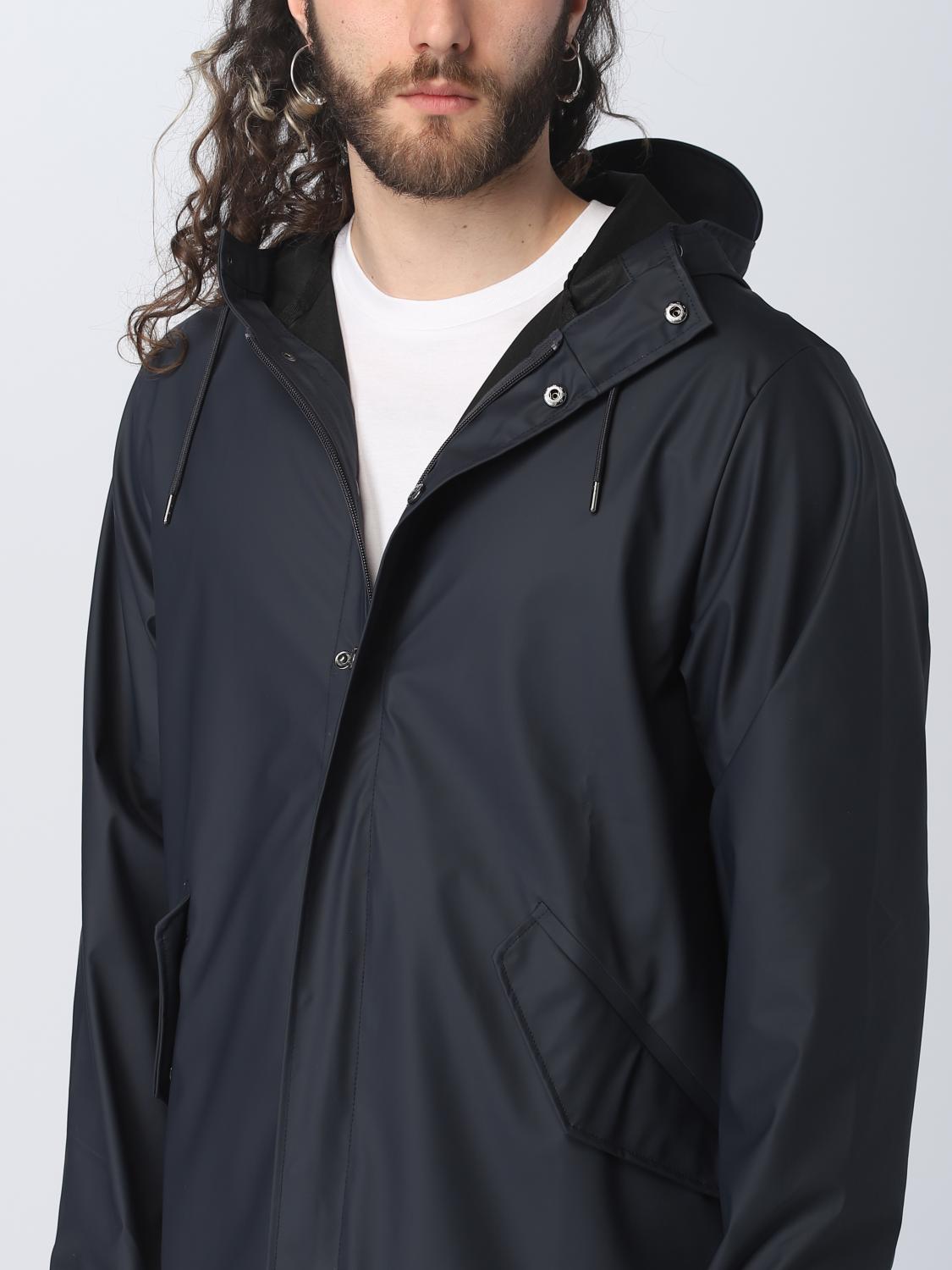 RAINS JACKET: Jacket men Rains, Navy - Img 4