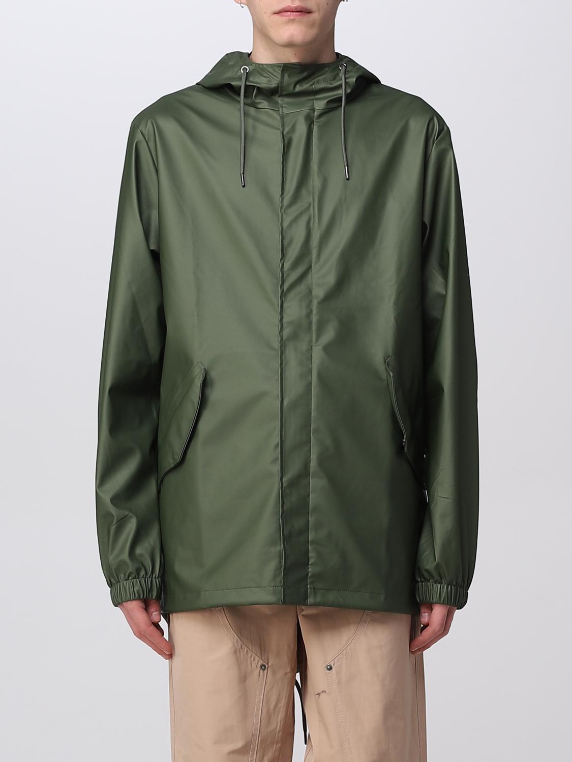 RAINS JACKET: Jacket men Rains, Military - Img 1