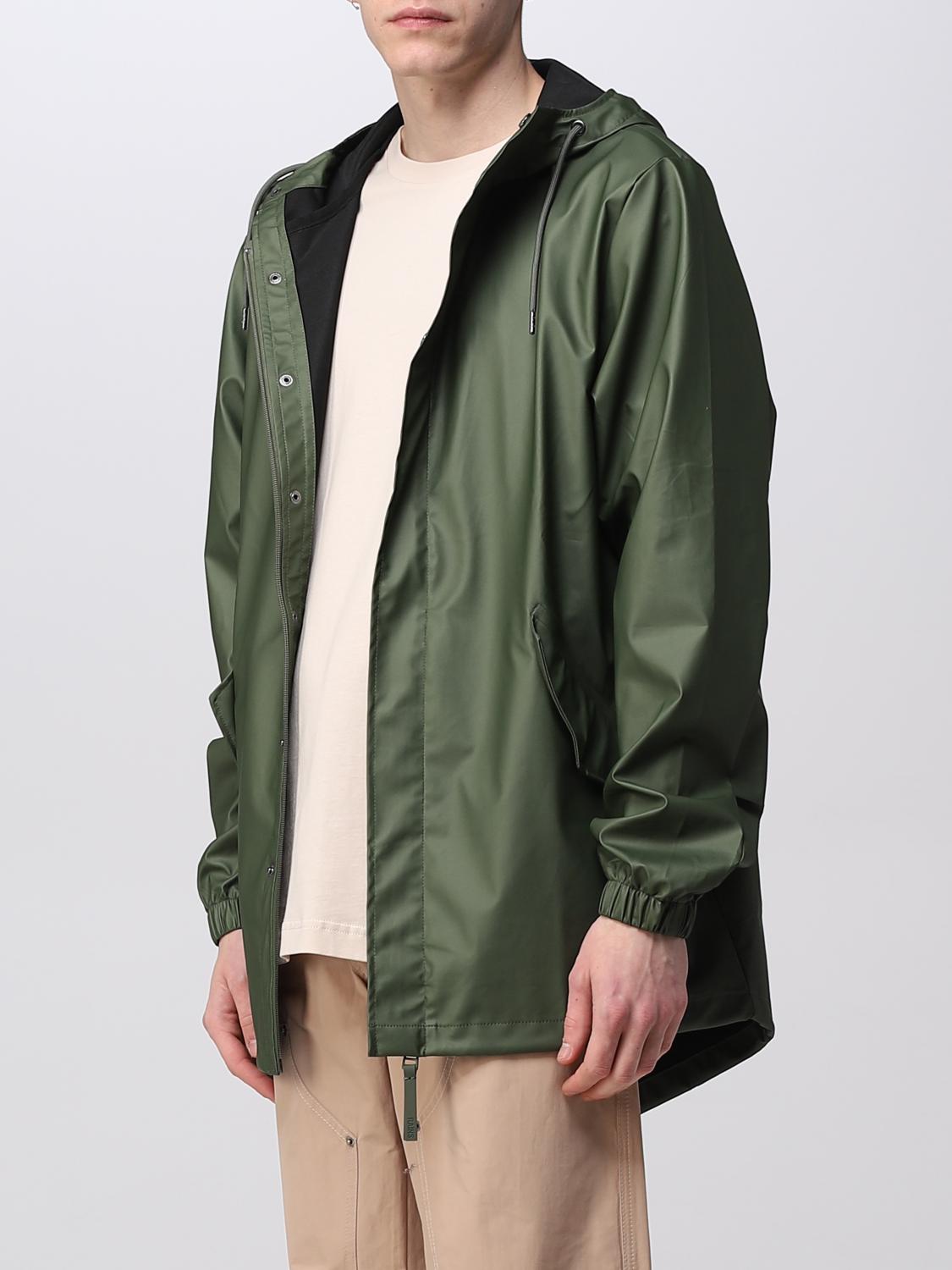 RAINS JACKET: Jacket men Rains, Military - Img 3