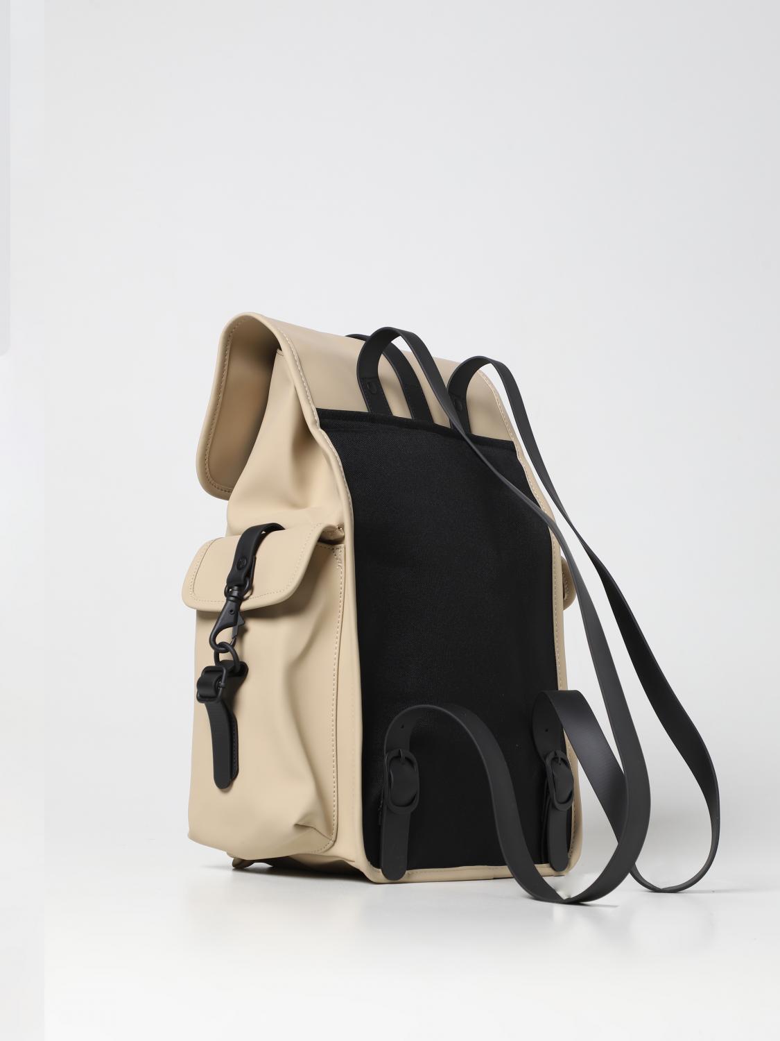 RAINS ZAINO: Borsa uomo Rains, Beige - Img 2