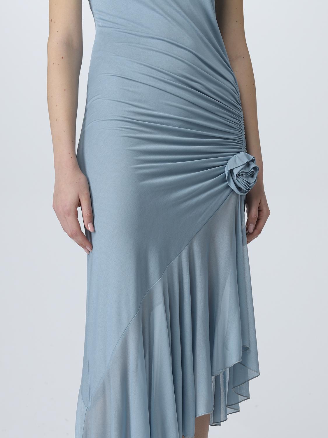 BLUMARINE DRESS: Dress woman Blumarine, Sky Blue - Img 4