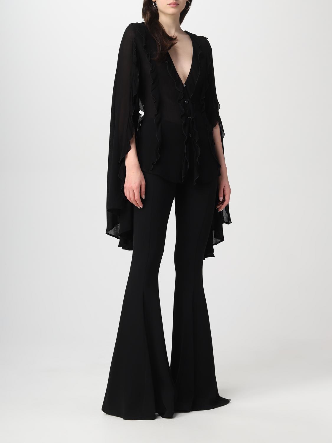 BLUMARINE CAMICIA: Camicia Blumarine in viscosa, Nero - Img 2