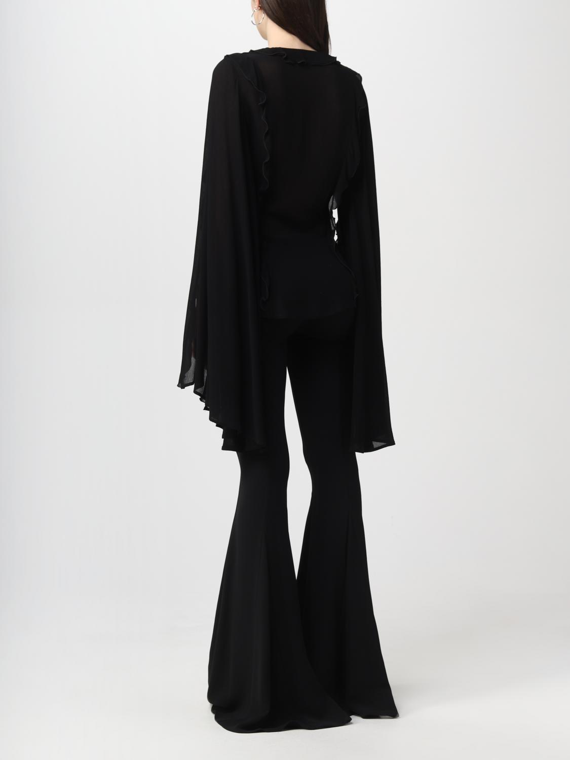 BLUMARINE CAMICIA: Camicia Blumarine in viscosa, Nero - Img 3