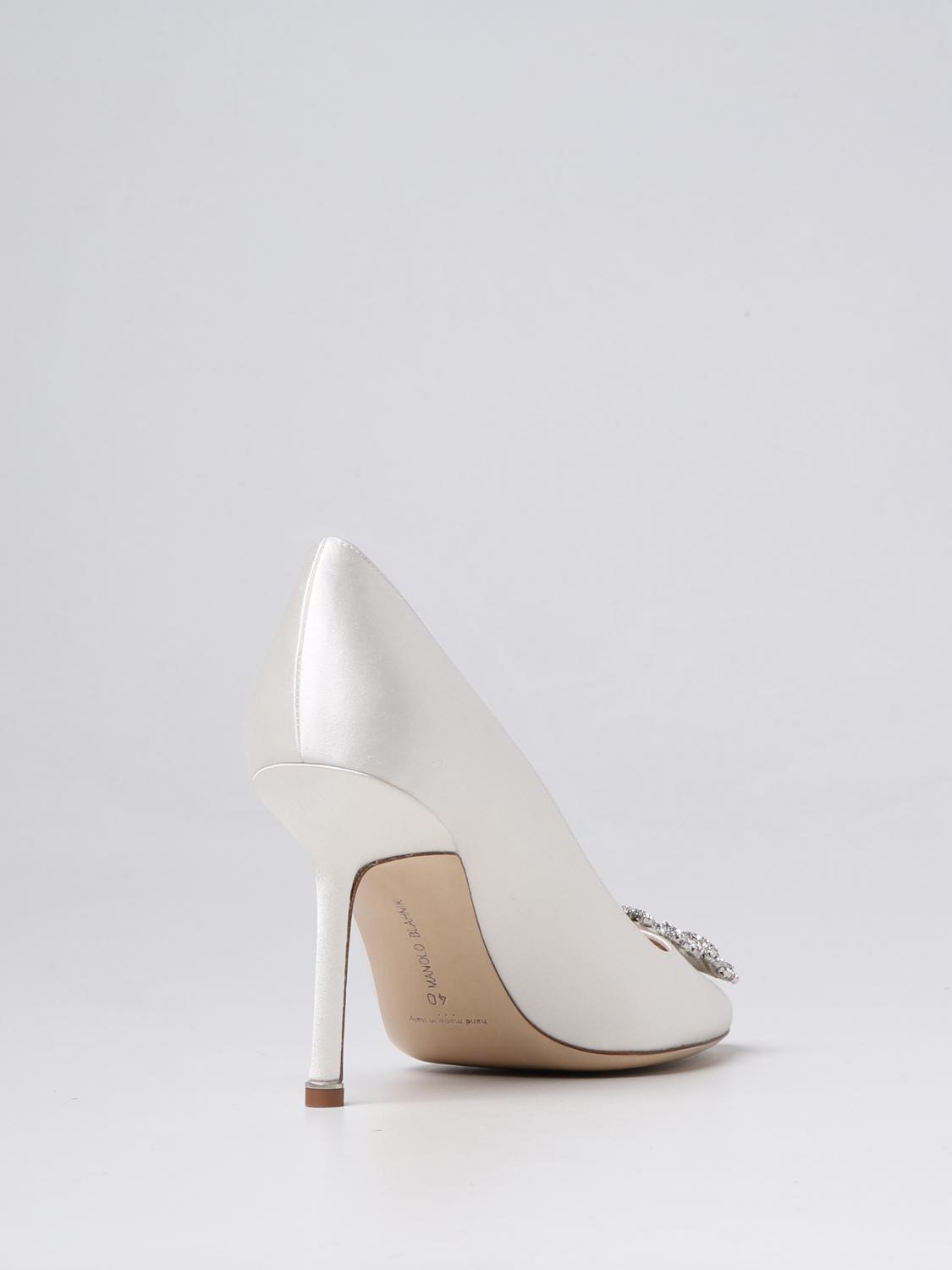 Manolo Blahnik Chaussures femme - Blanc | 9XX03170034 | GIGLIO.COM