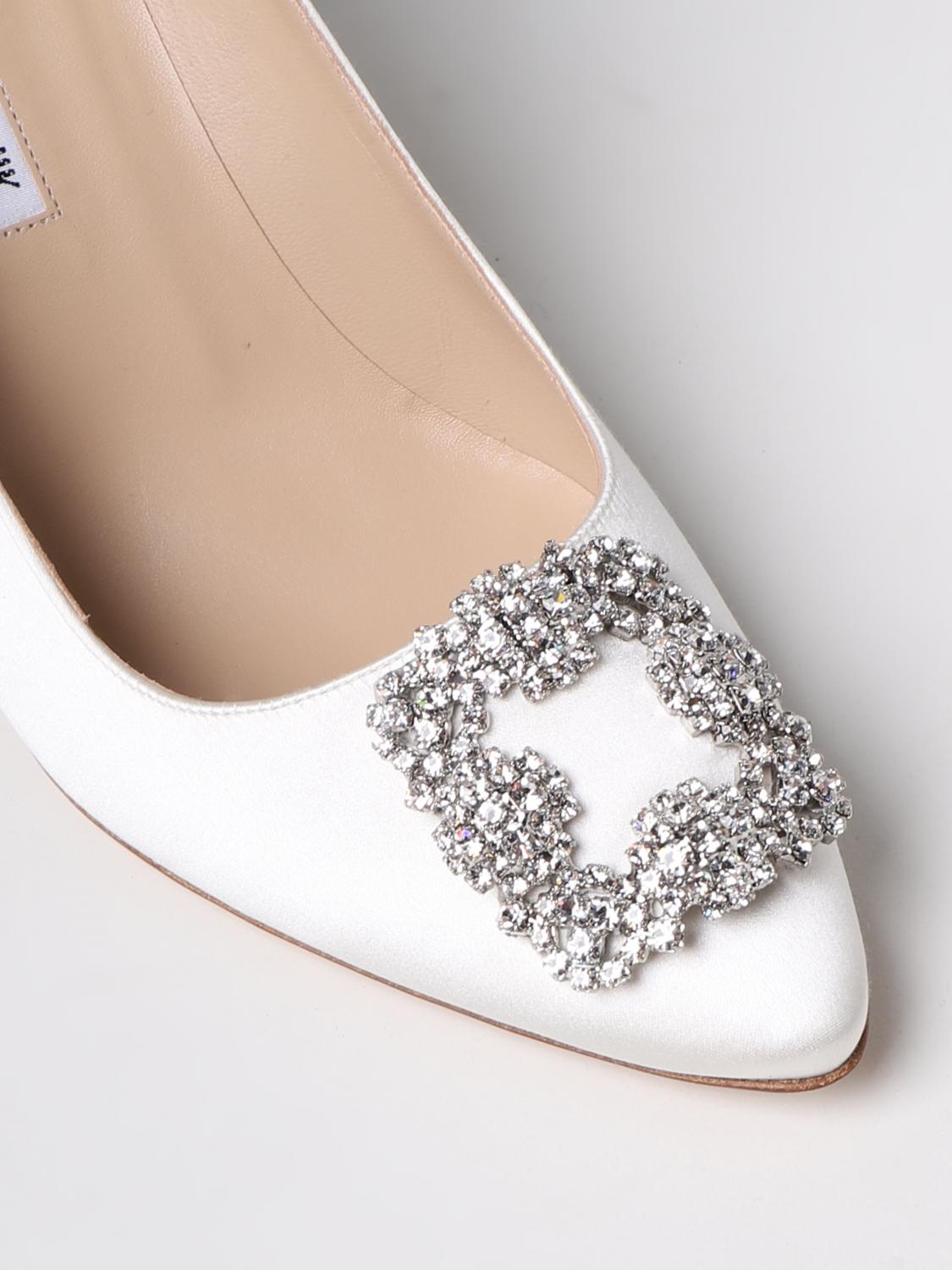 Manolo Blahnik Chaussures femme - Blanc | 9XX03170034 | GIGLIO.COM