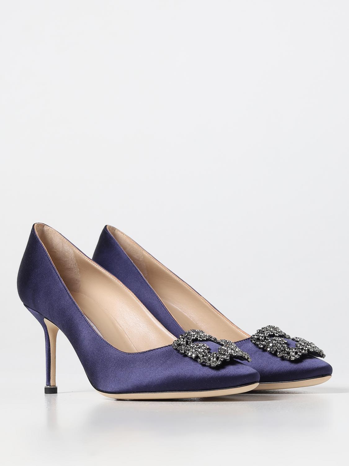 Manolo Blahnik Azul Carrie Bradshaw Manolo Blahnik Shoes Woman
