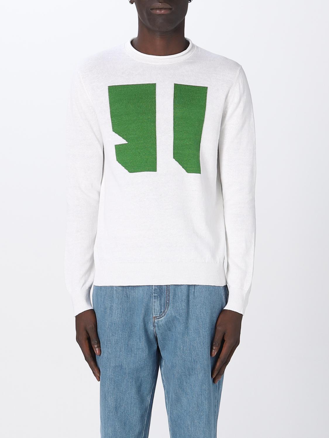 KNT SWEATER: Sweater men Knt, White - Img 1