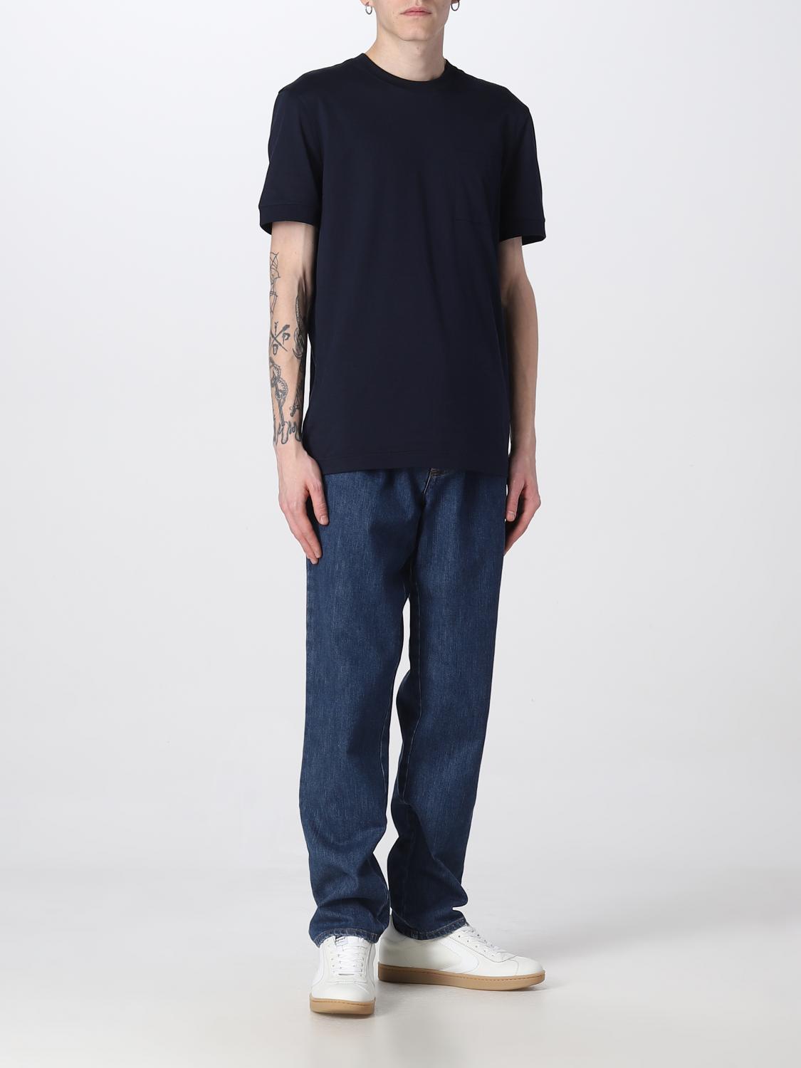KNT T-SHIRT: T-shirt men Knt, Blue - Img 2