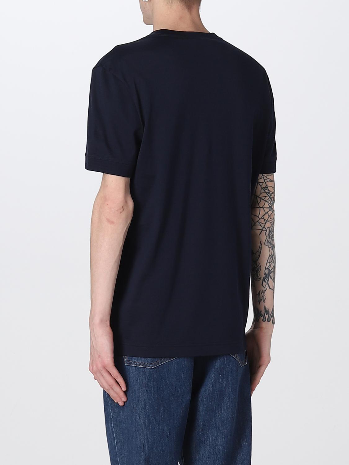 KNT T-SHIRT: T-shirt men Knt, Blue - Img 3